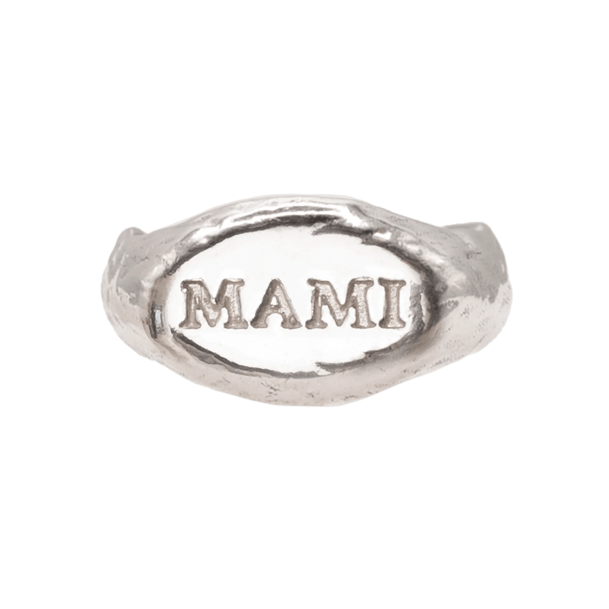 Alhaja Ring Mami Signet, Silber