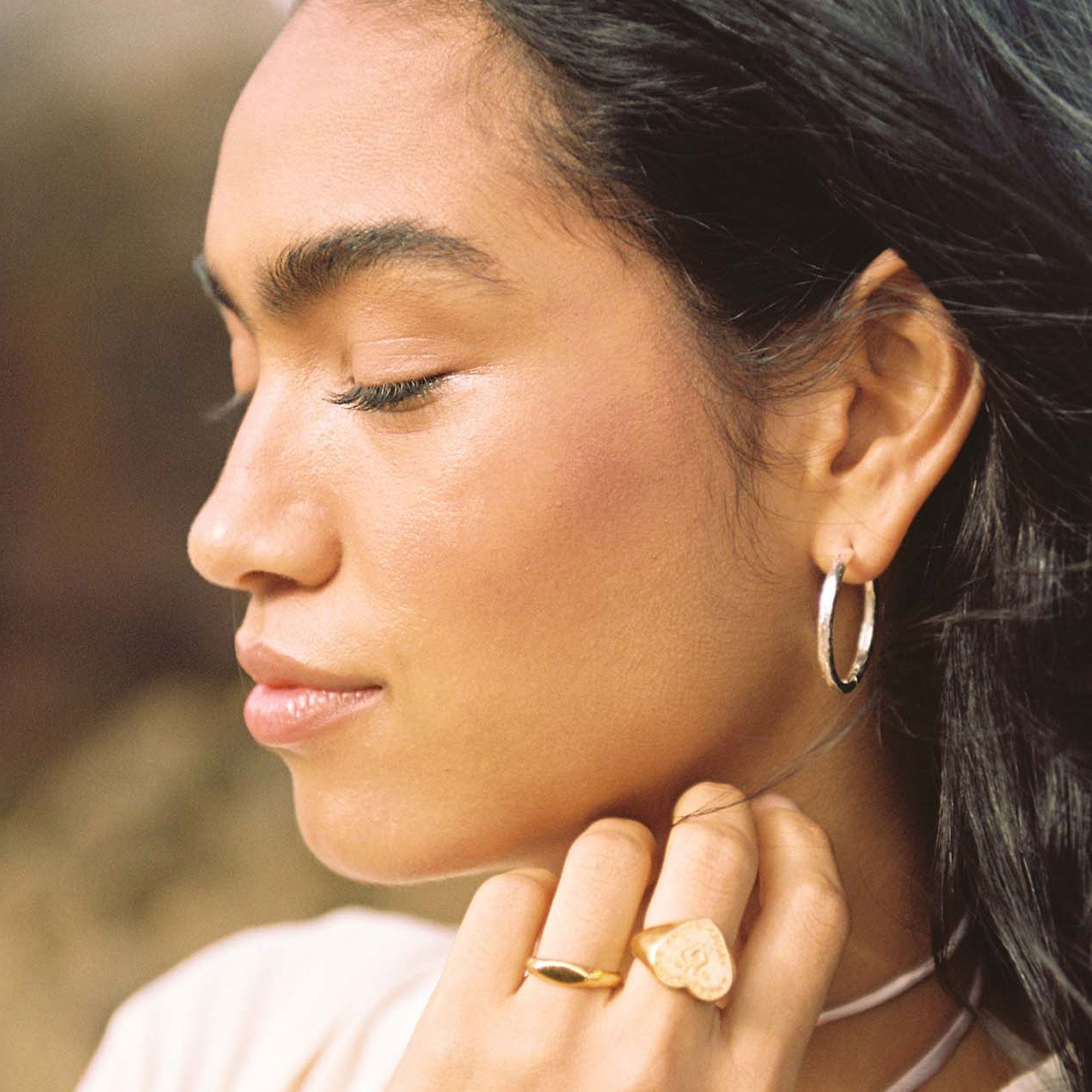 Alhaja Ring Petit Signet, Silber