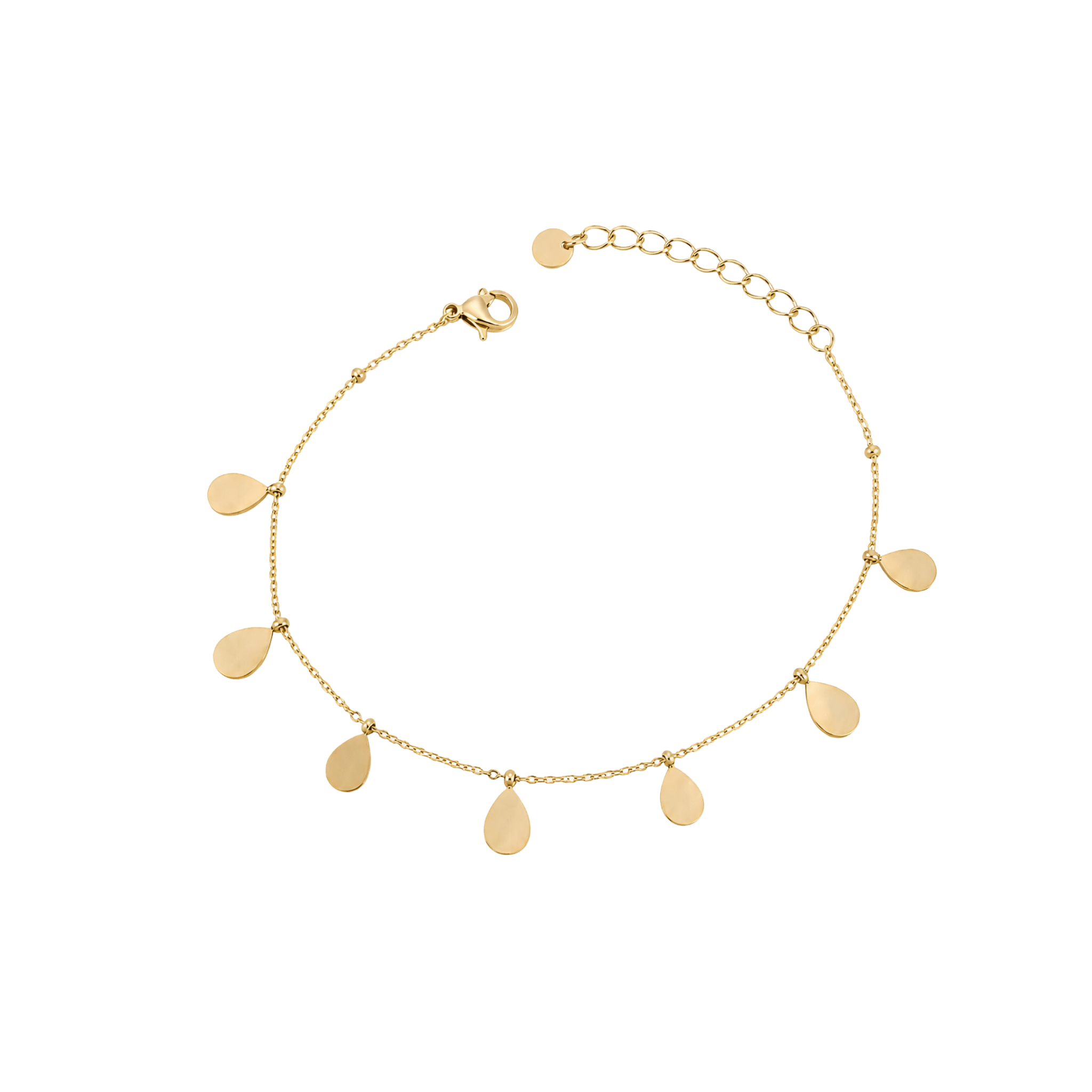 Armband Drop, Edelstahl goldfarben (PVD)