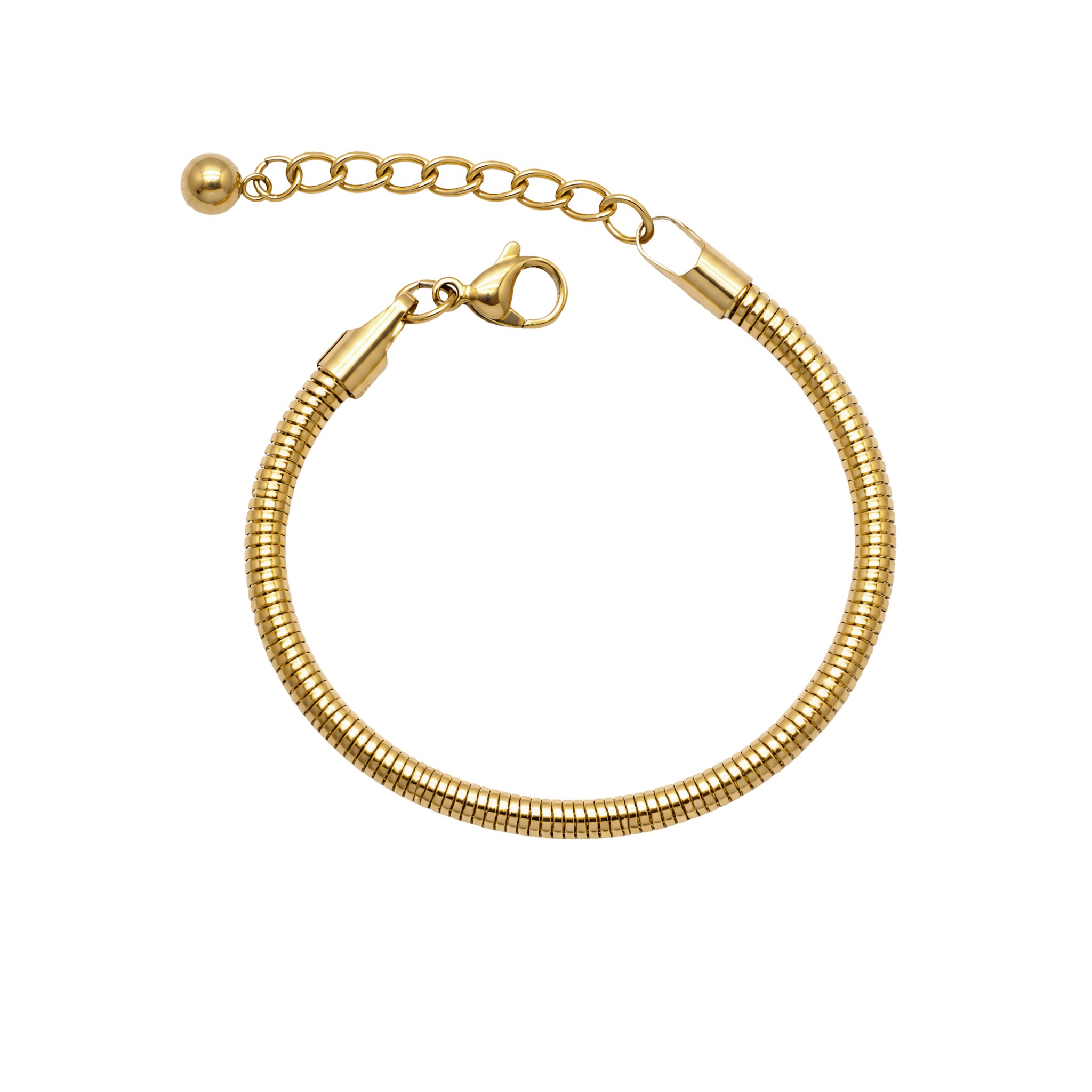 Armband Rope, Edelstahl goldfarben (PVD)