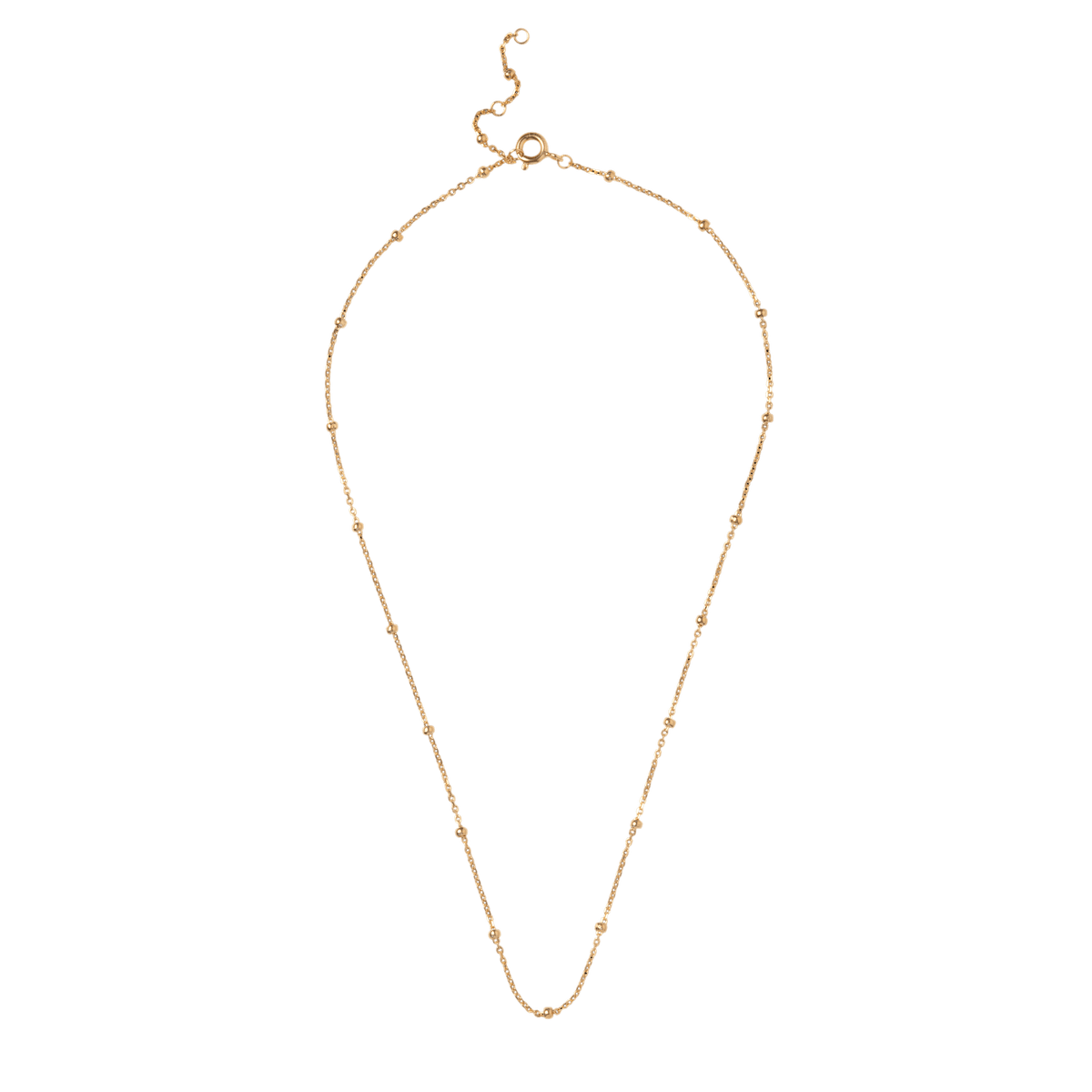Enamel Copenhagen Kette Beaded Chain, vergoldet