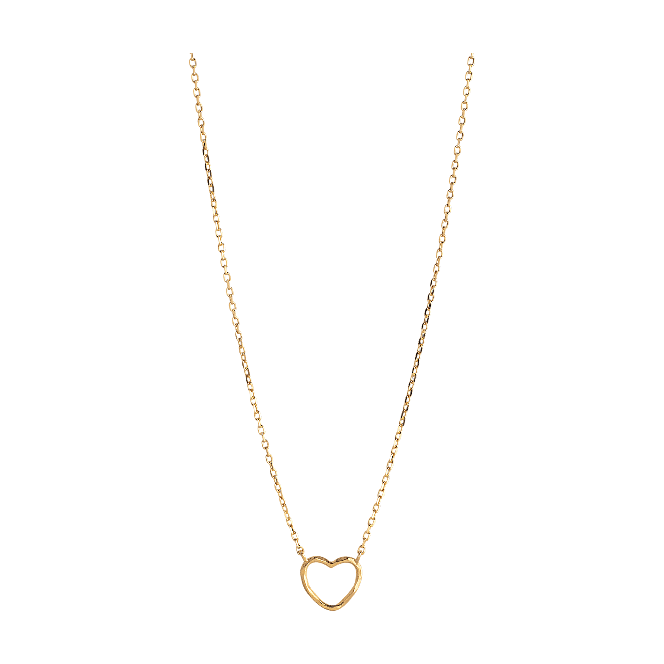 Enamel Copenhagen Kette Organic Heart, vergoldet