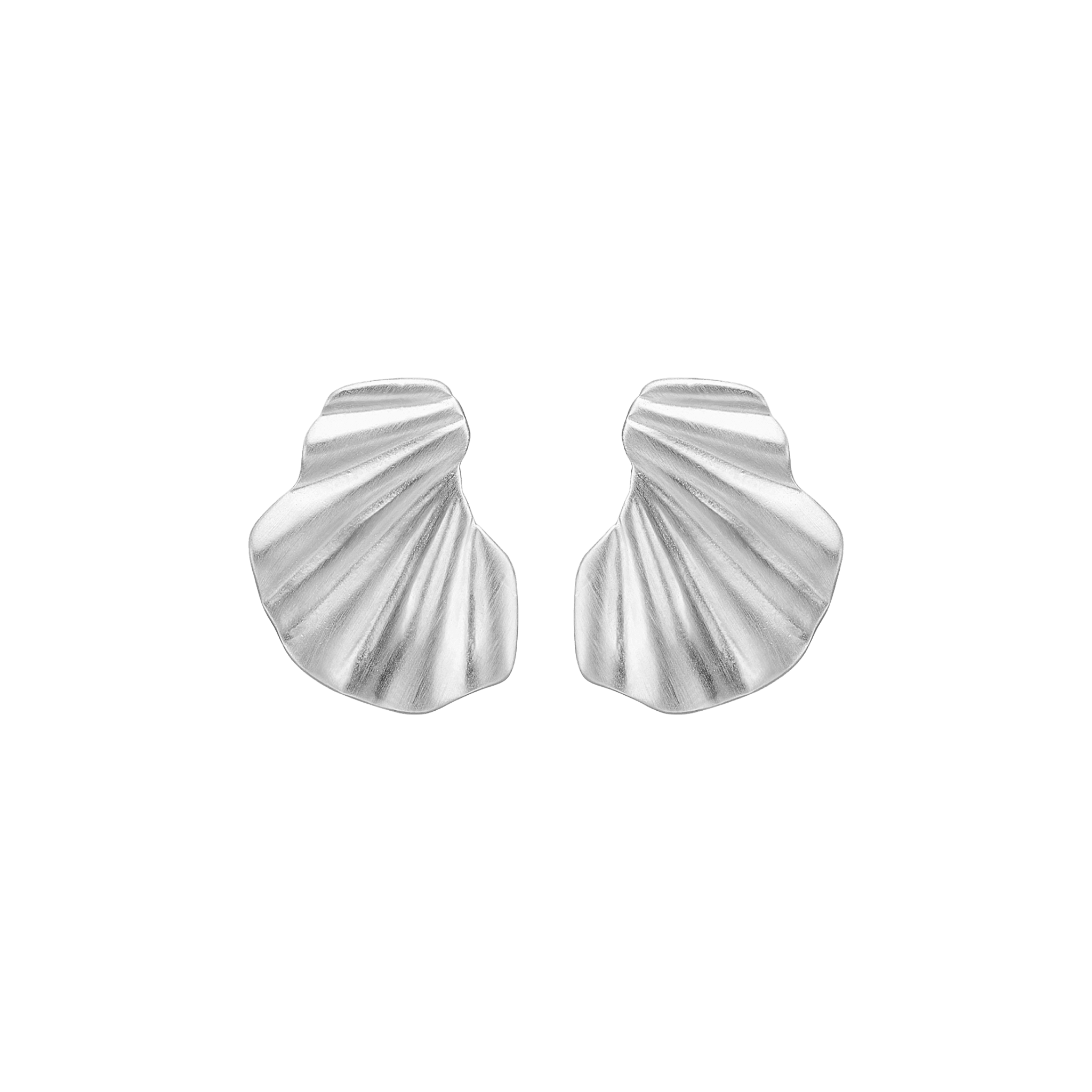 Enamel Copenhagen Ohrstecker Wave, Silber