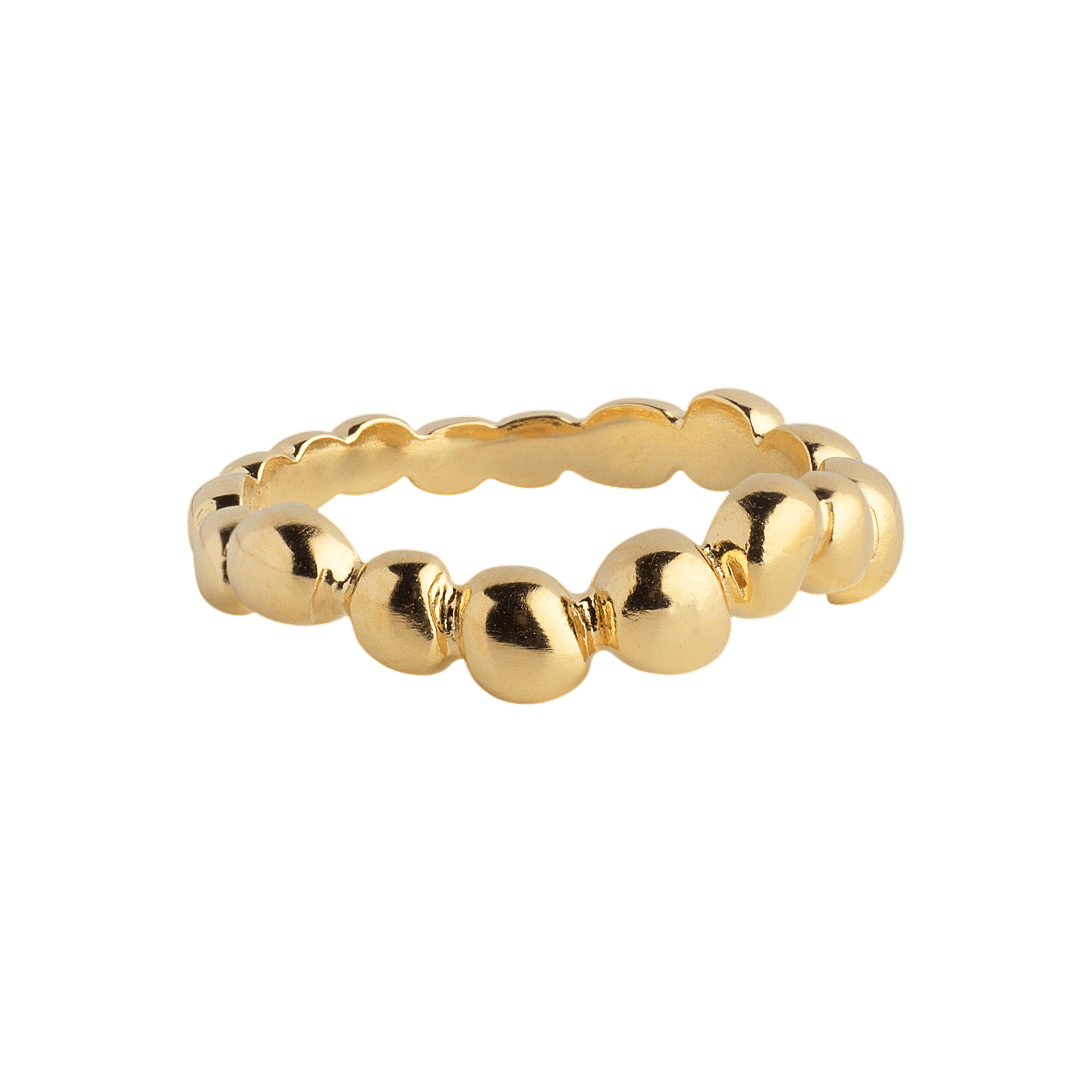 Enamel Copenhagen Ring Nara, vergoldet 52, Ø innen ca. 16,5 mm