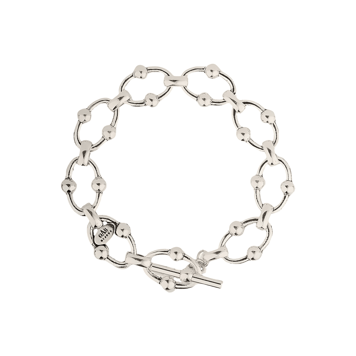 Gas Bijoux Armband Rivage Mini, versilbert