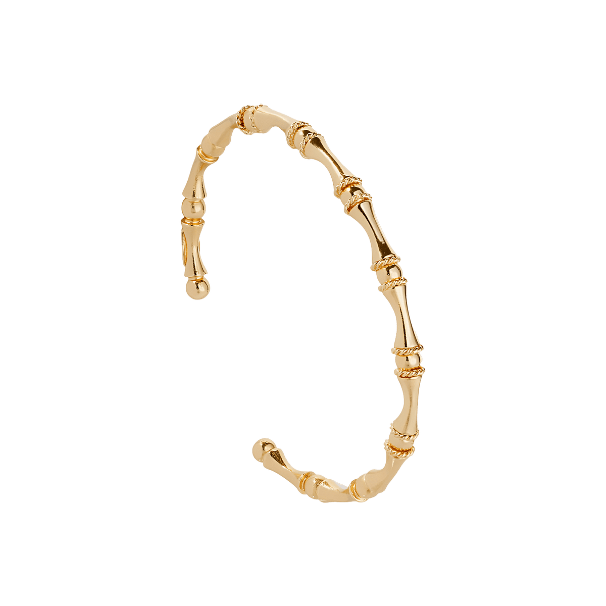 Gas Bijoux Armreif Bambou Mini, vergoldet