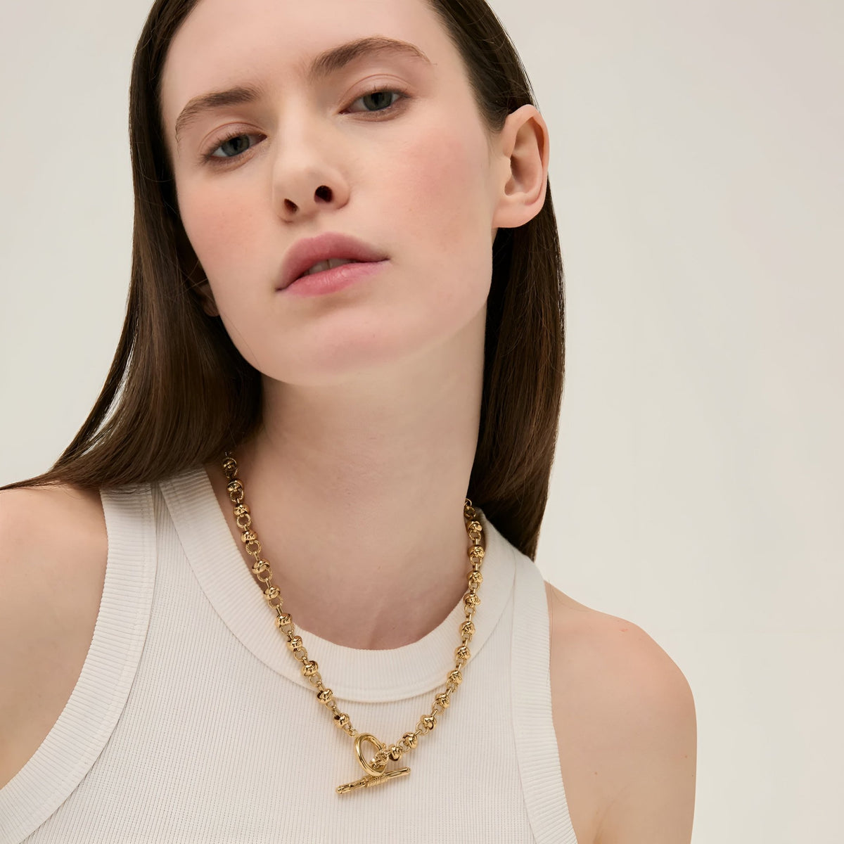 Gas Bijoux Kette Atik Chaine, vergoldet