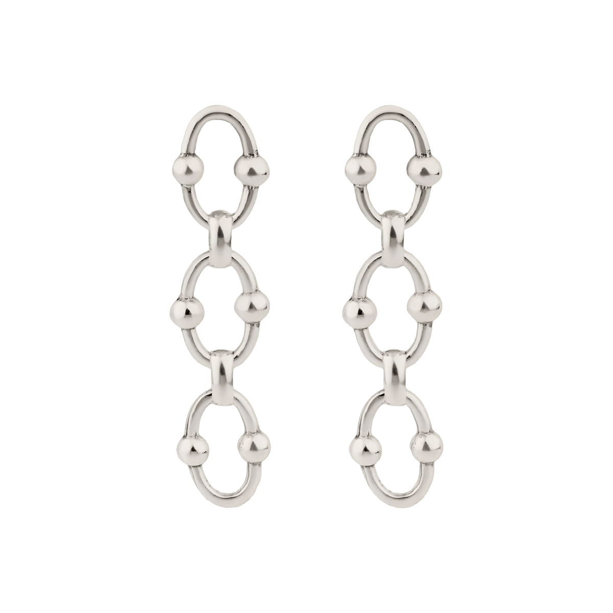 Gas Bijoux Ohrringe Rivage Mini, versilbert