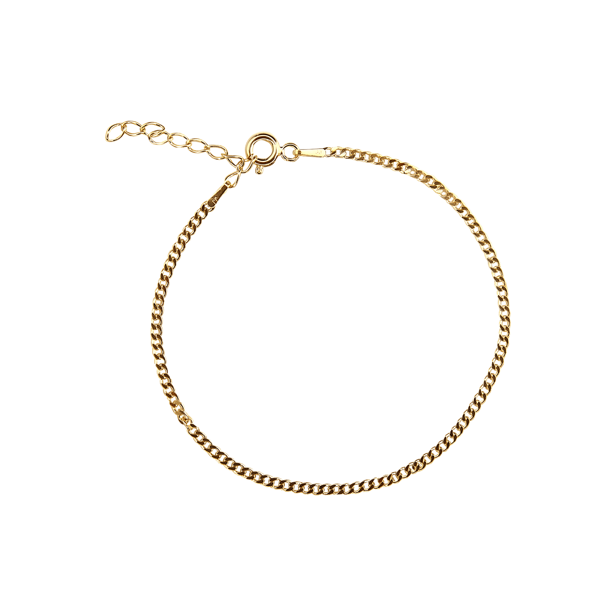 Jeberg Jewellery Armband Baby Saga, vergoldet