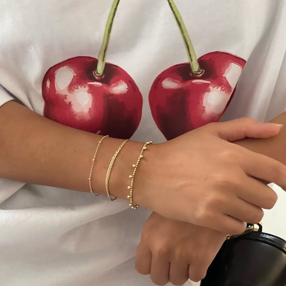 Jeberg Jewellery Armband Billie, vergoldet