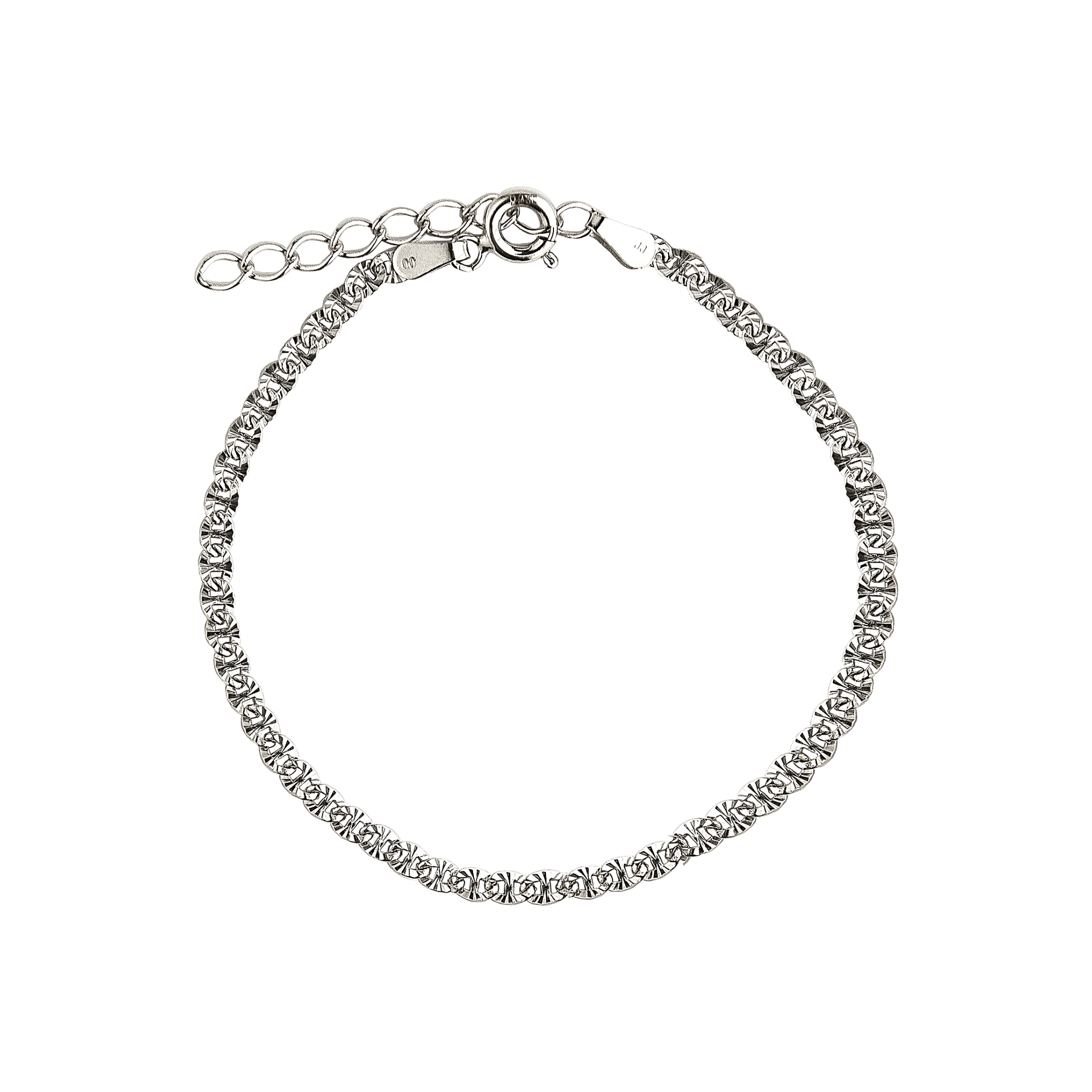 Jeberg Jewellery Armband Luna, Silber