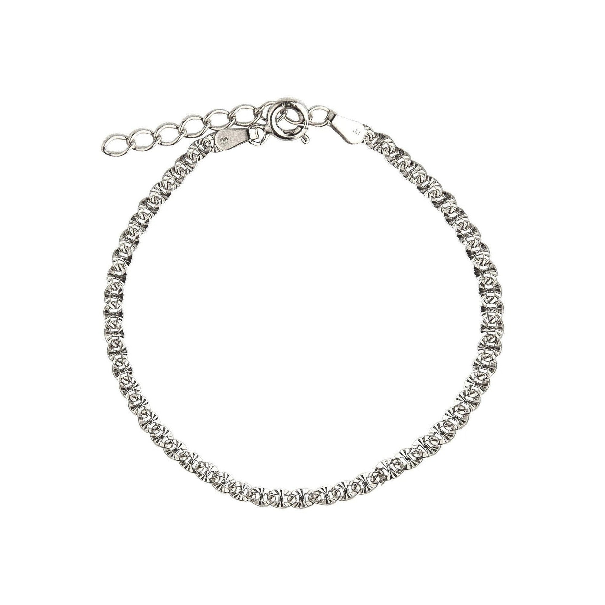 Jeberg Jewellery Armband Luna, Silber