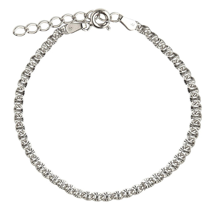 Jeberg Jewellery Armband Luna, Silber