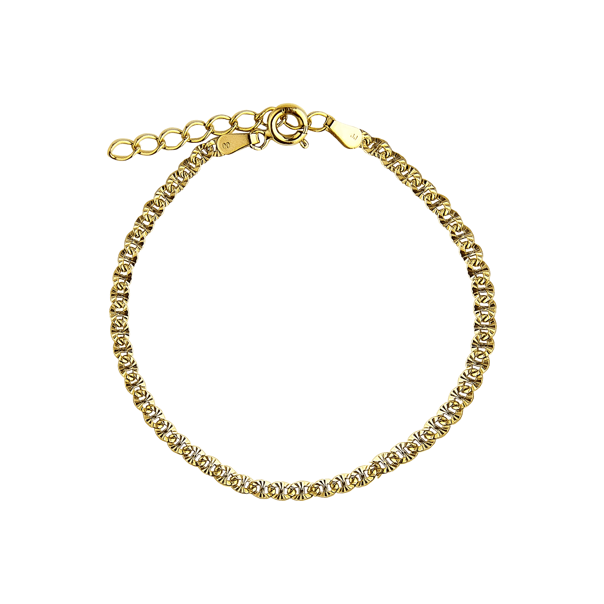 Jeberg Jewellery Armband Luna, vergoldet