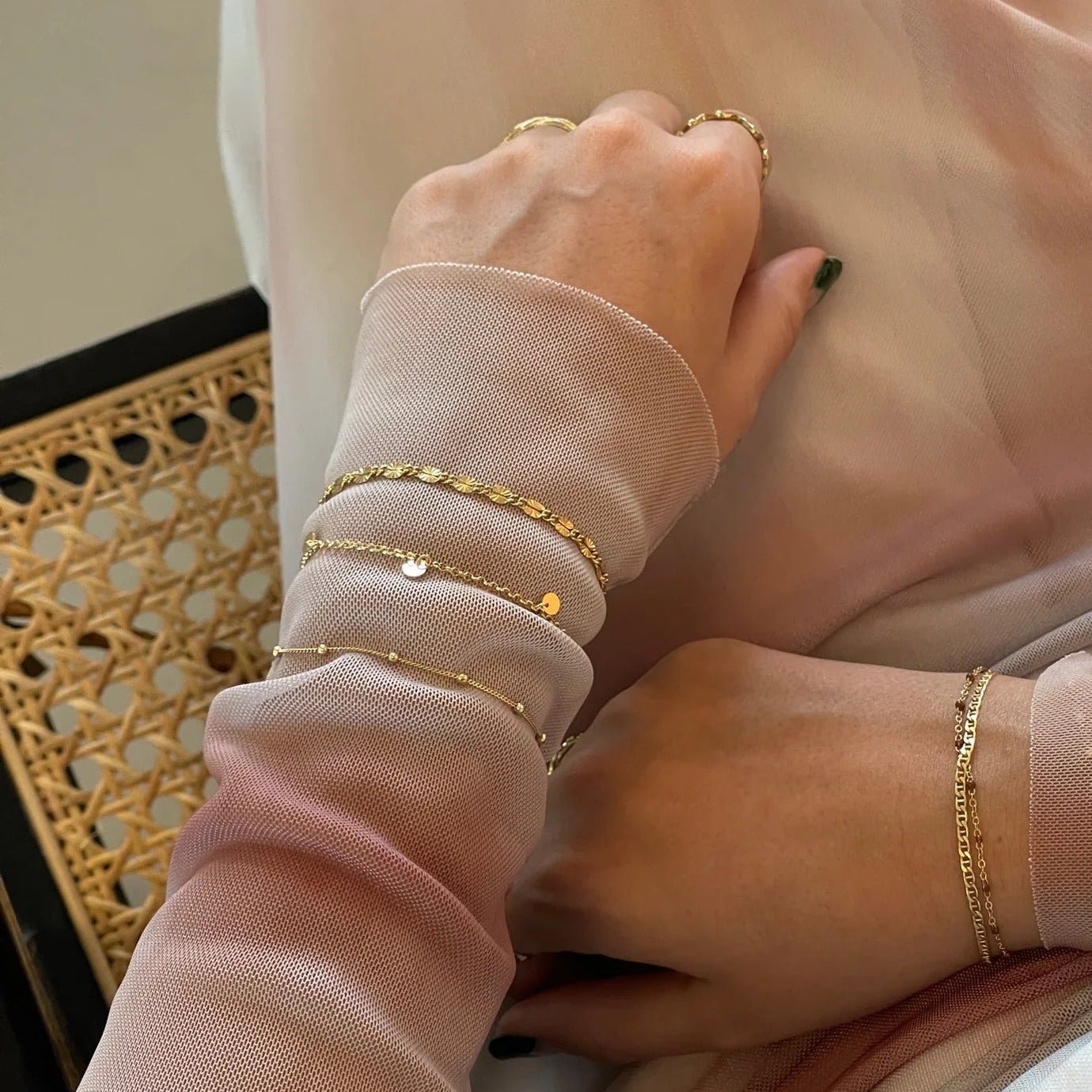 Jeberg Jewellery Armband Stella, Silber