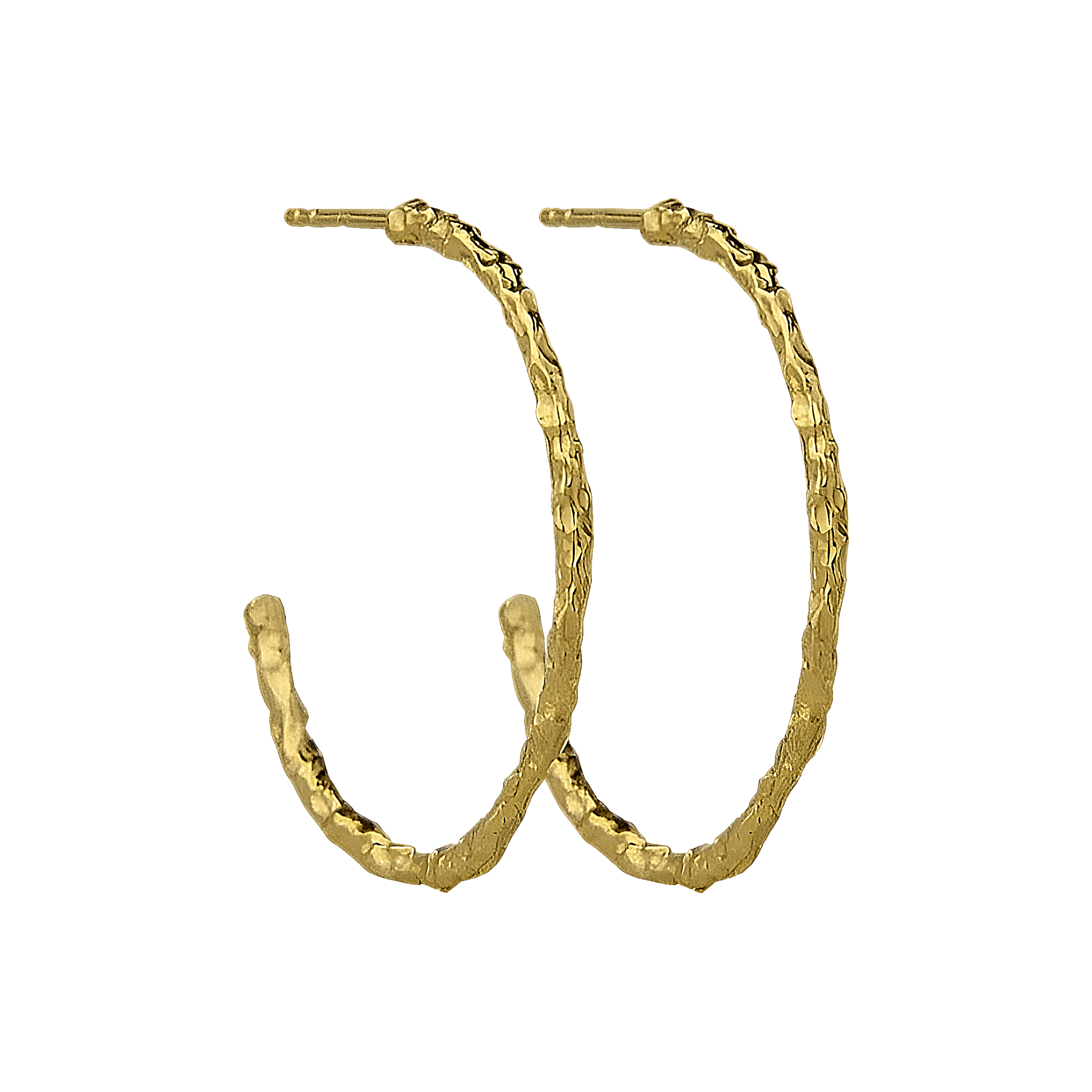 Jeberg Jewellery Creolen Holly, large, vergoldet