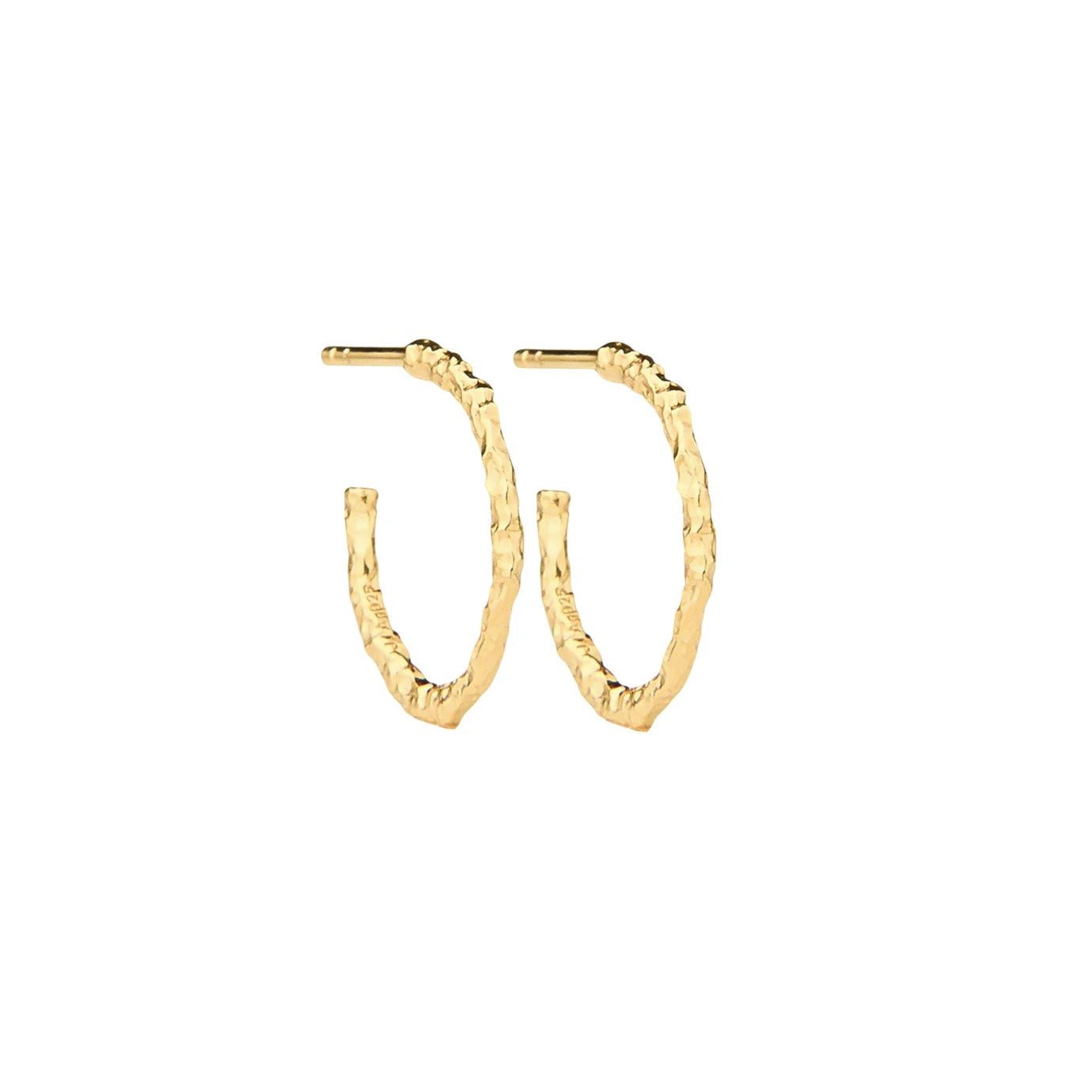 Jeberg Jewellery Creolen Holly, vergoldet