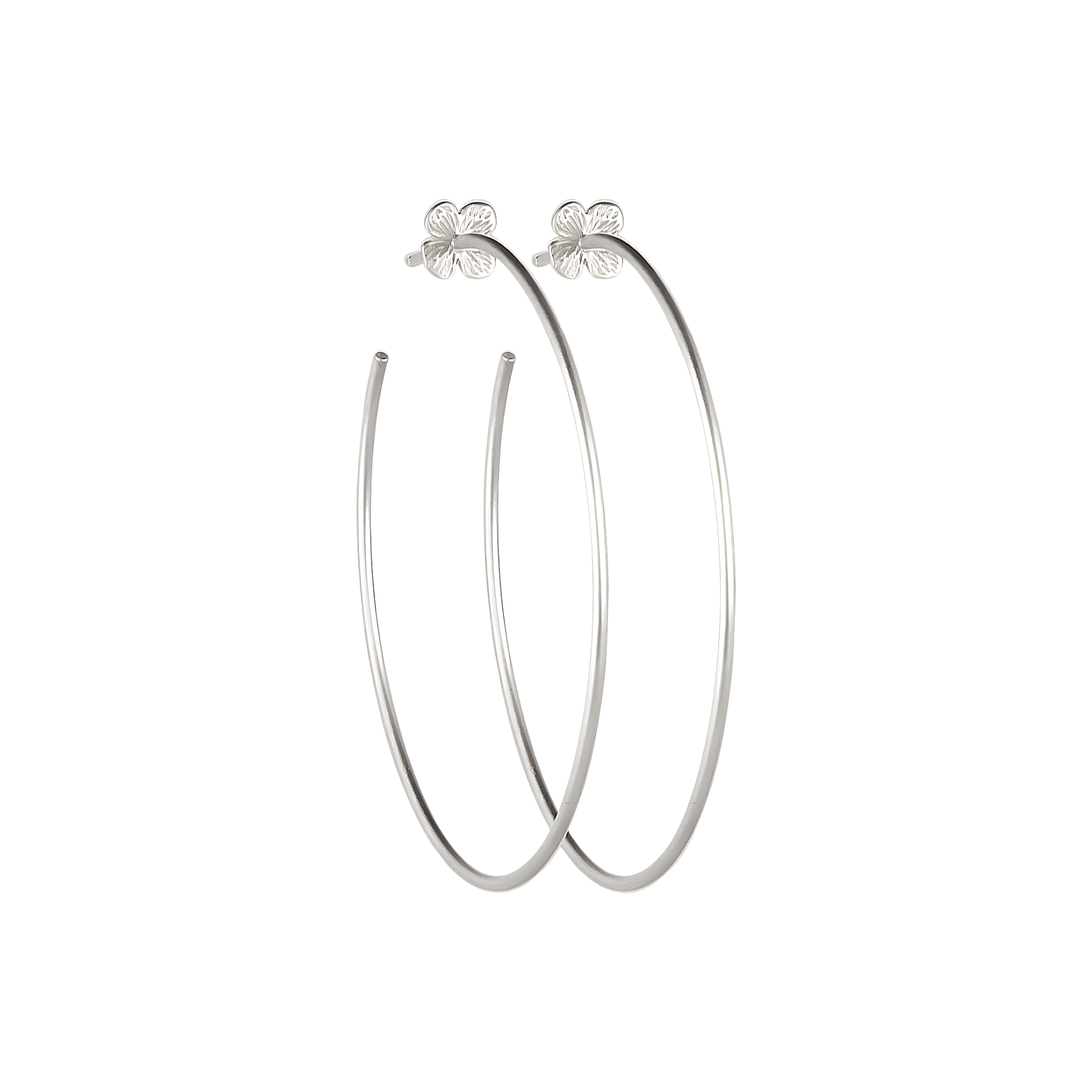 Jeberg Jewellery Creolen Hortensia, Silber