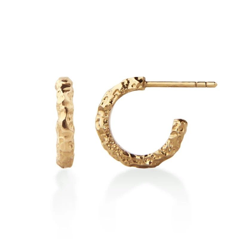 Jeberg Jewellery Creolen I AM GOLD large, vergoldet