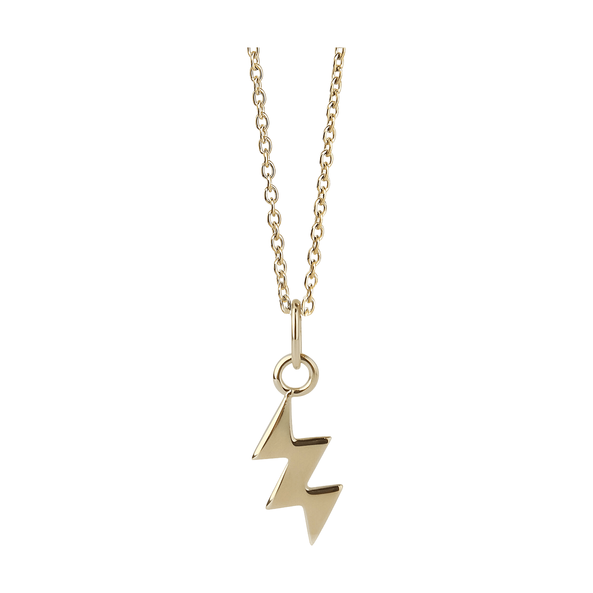 Jeberg Jewellery Kette Lightning Bolt, vergoldet