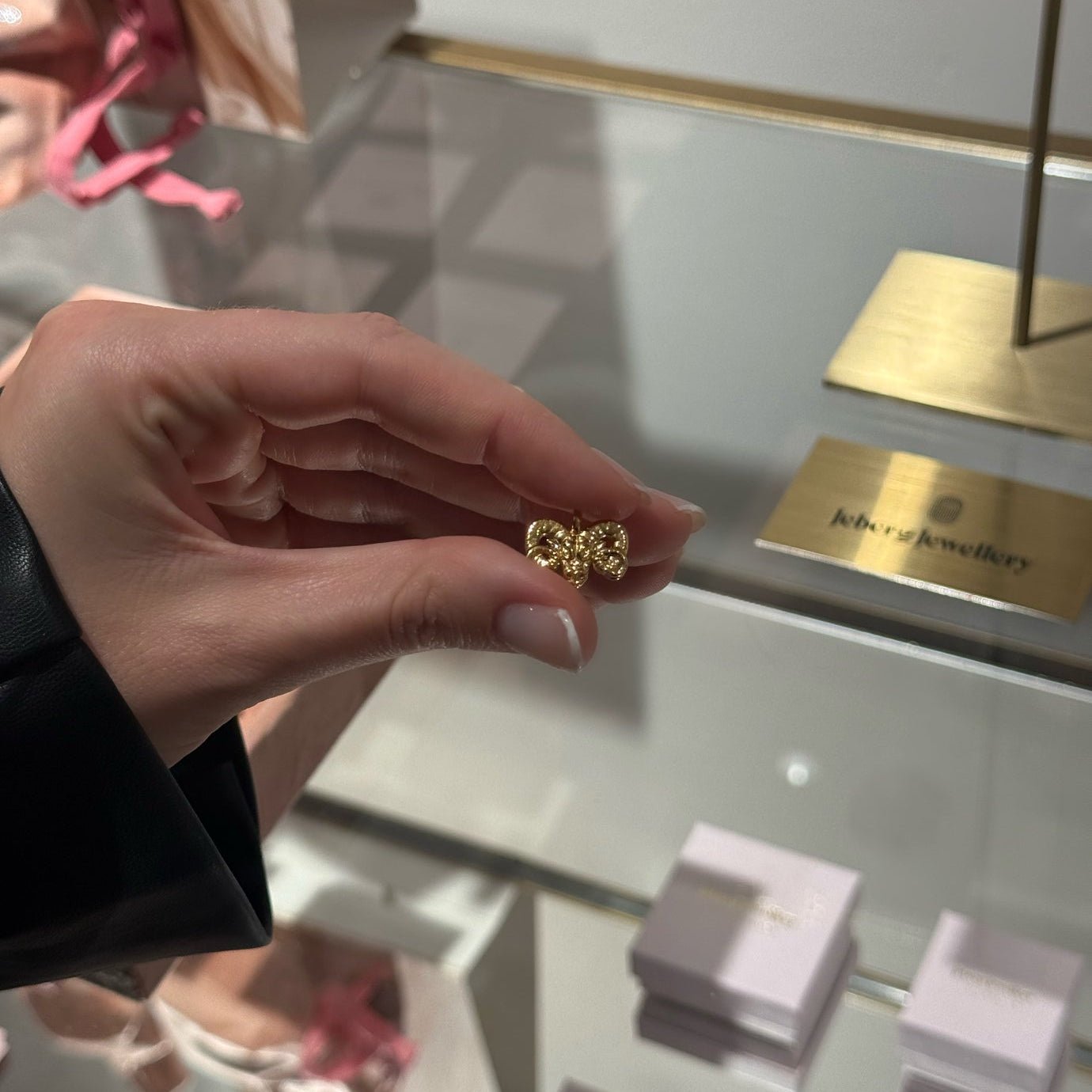 Jeberg Jewellery Kette Sternzeichen Widder, vergoldet