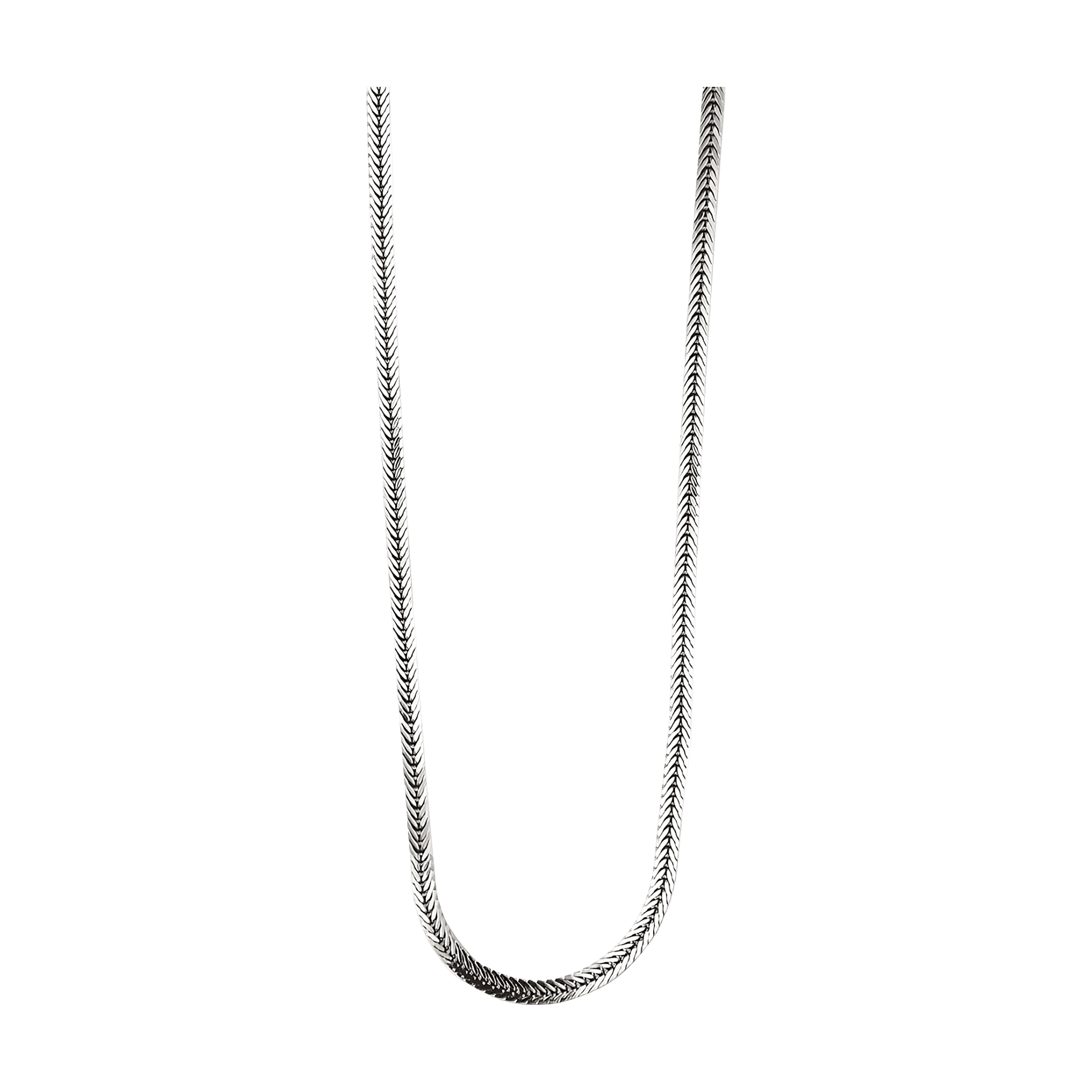 Jeberg Jewellery Men Kette Leo, Silber
