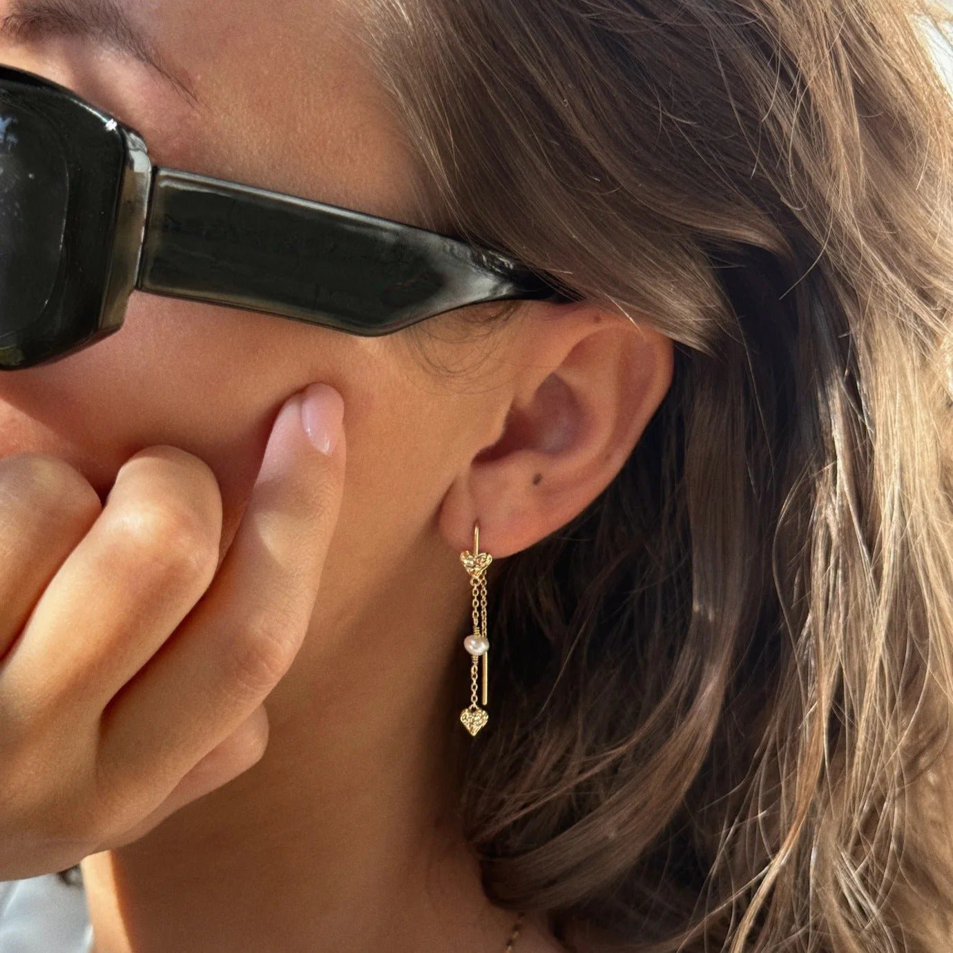 Jeberg Jewellery Ohrringe Beloved, vergoldet