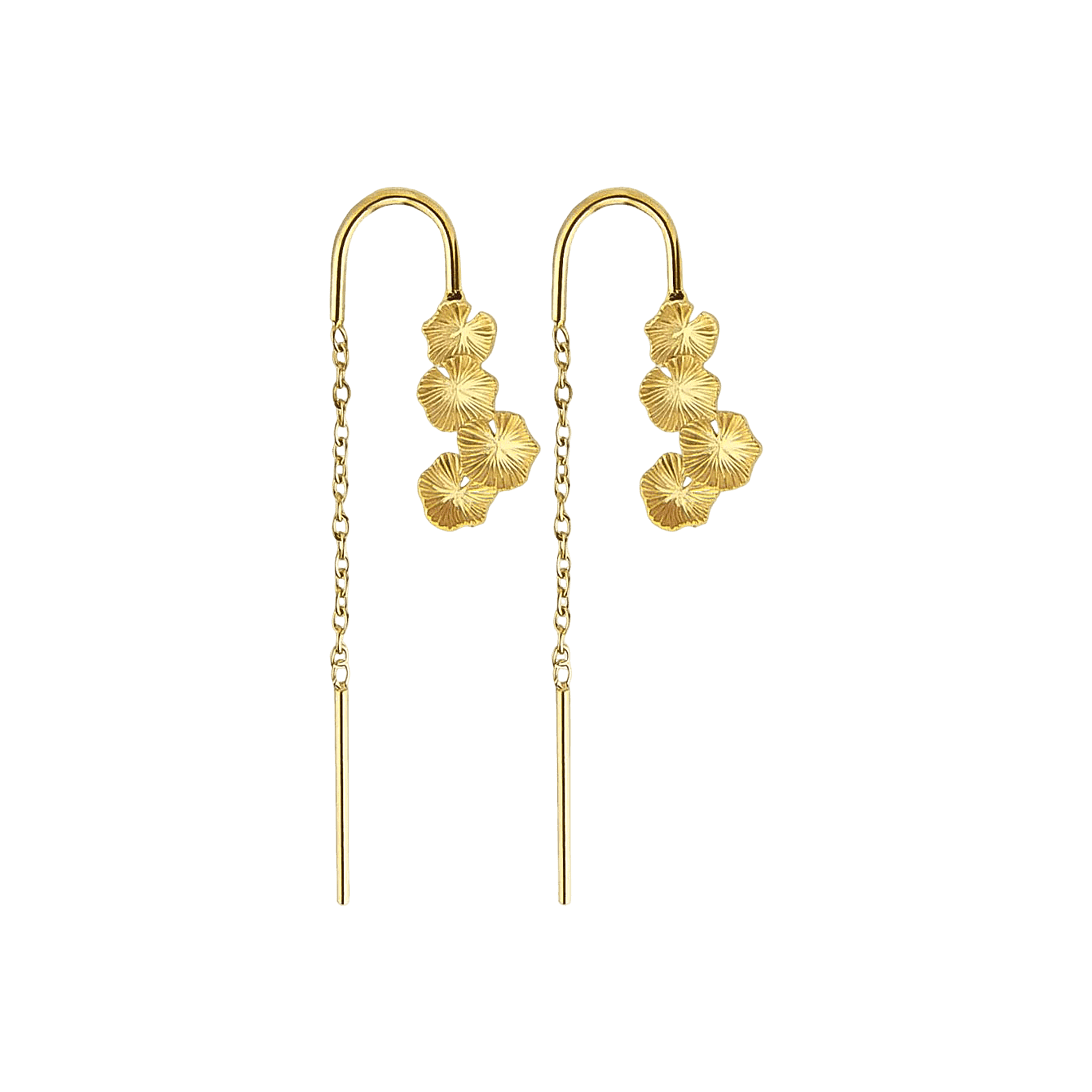 Jeberg Jewellery Ohrringe Natures Gem, vergoldet