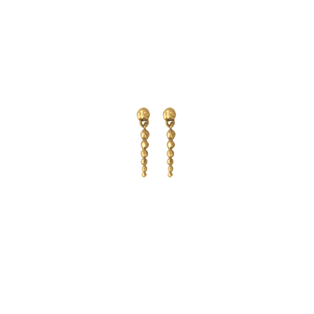 Jeberg Jewellery Ohrstecker Golden Sun Drop, vergoldet