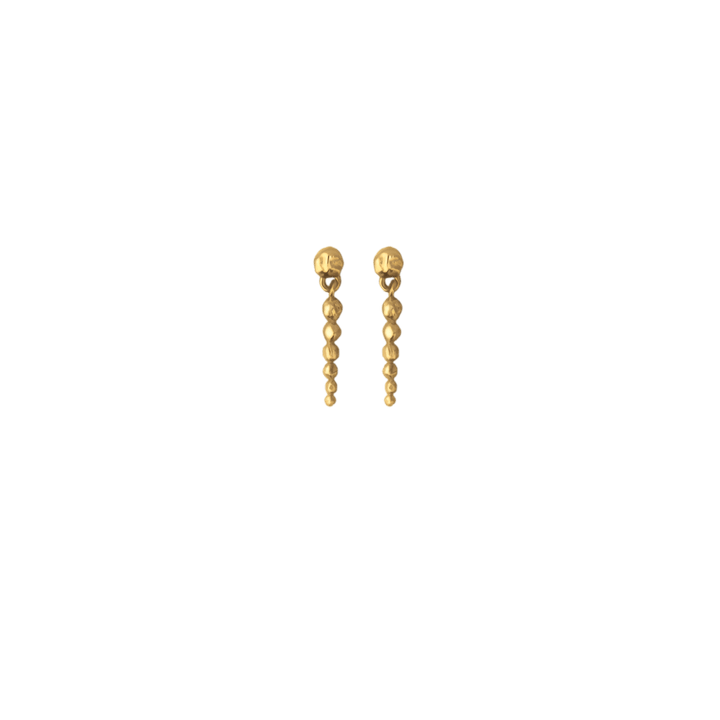 Jeberg Jewellery Ohrstecker Golden Sun Drop, vergoldet