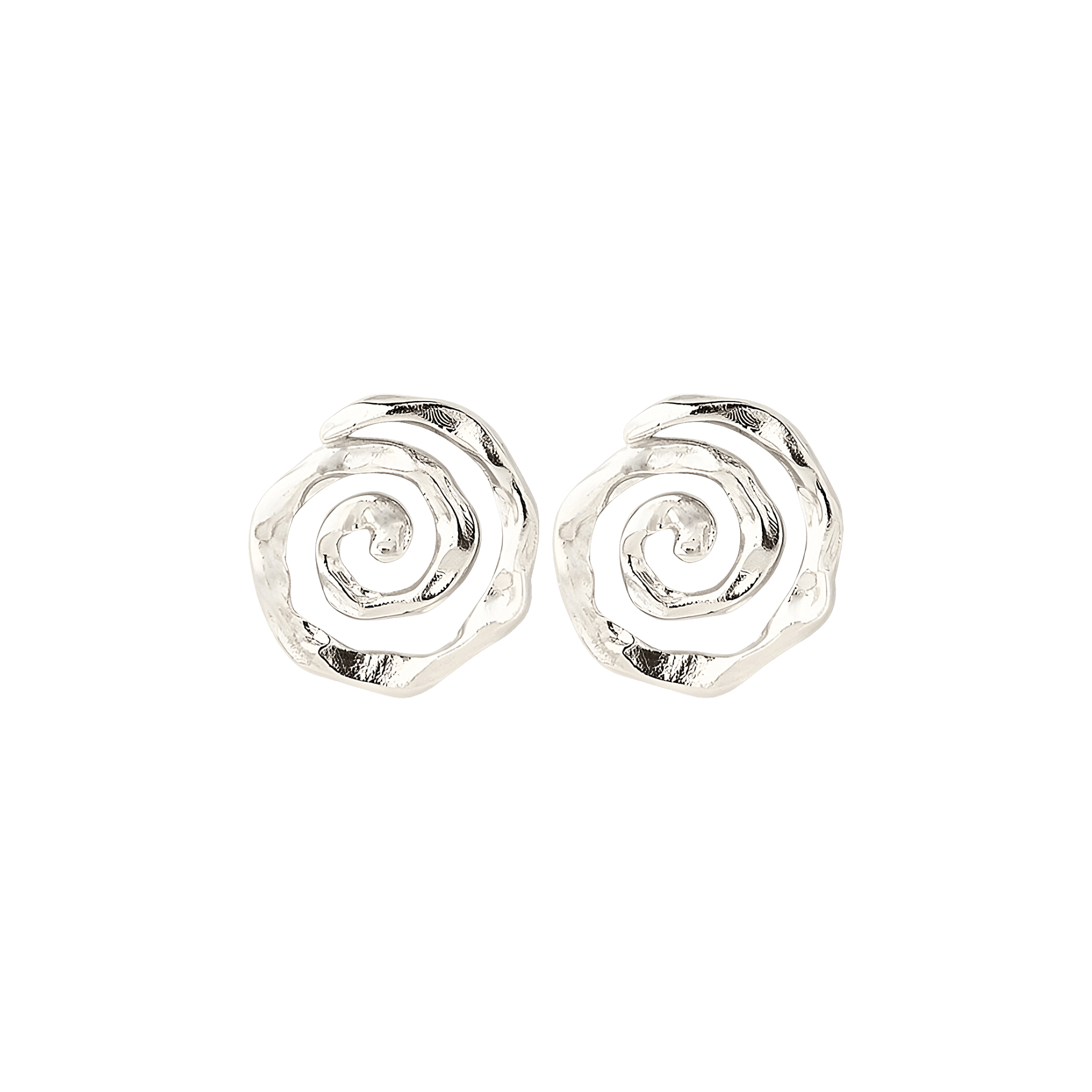 Jeberg Jewellery Ohrstecker Pirouette Medium, Silber