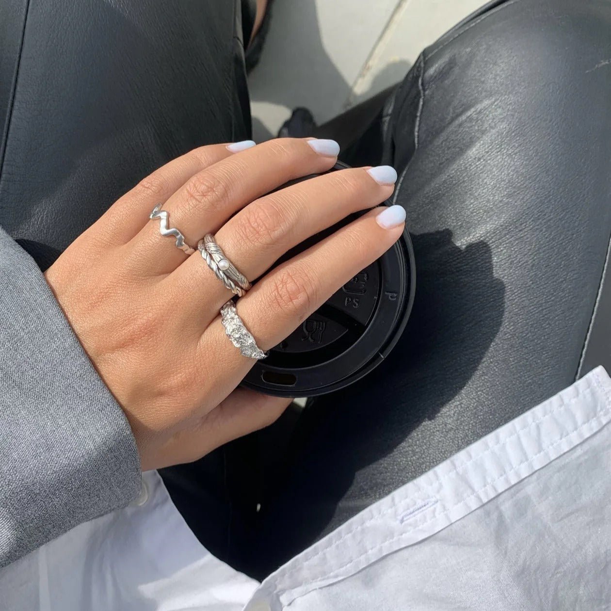 Jeberg Jewellery Ring Soul of Nature, Silber