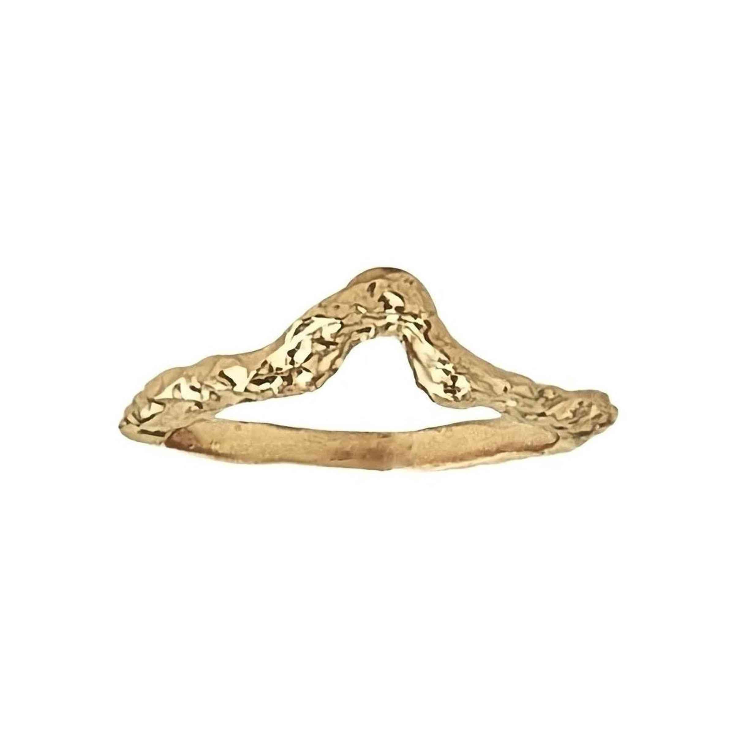 Jeberg Jewellery Ring Sunrise, vergoldet