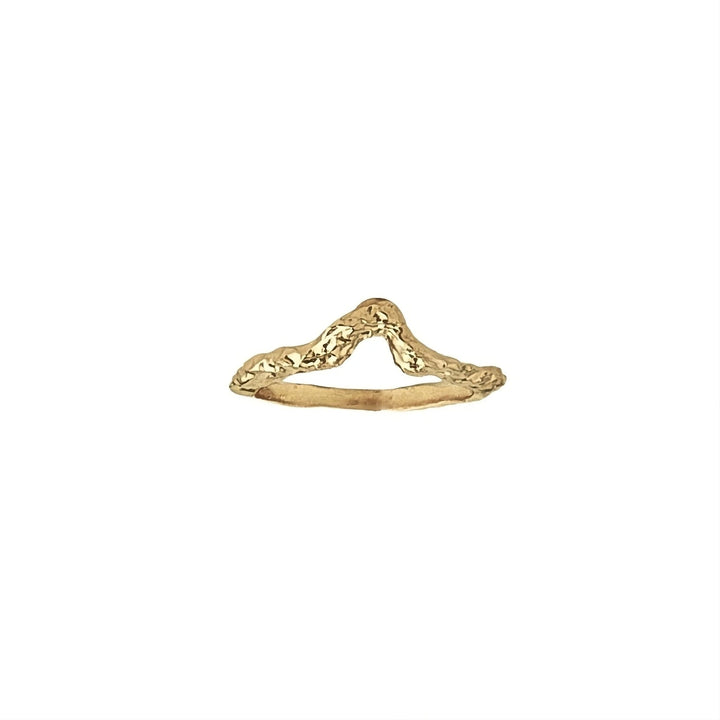 Jeberg Jewellery Ring Sunrise, vergoldet