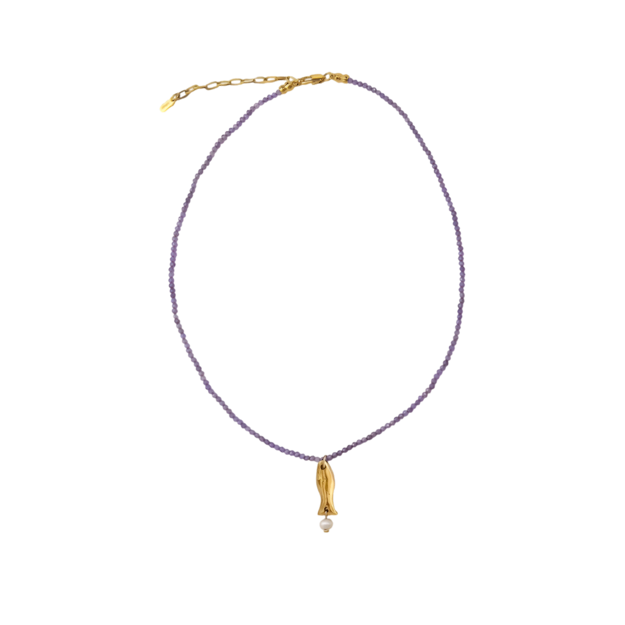 Alhaja Kette Espeto Choker, vergoldet