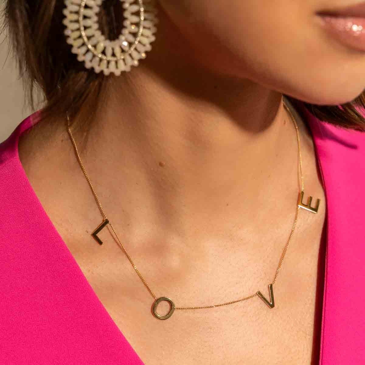 LOTT.gioielli Kette Symbol Gourmet Love, vergoldet