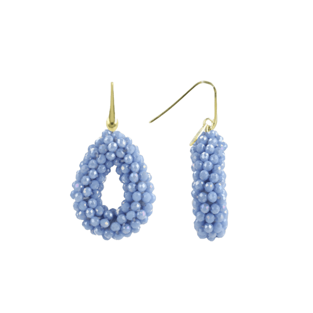 LOTT.gioielli Ohrringe Berry Drop, azure, S, vergoldet