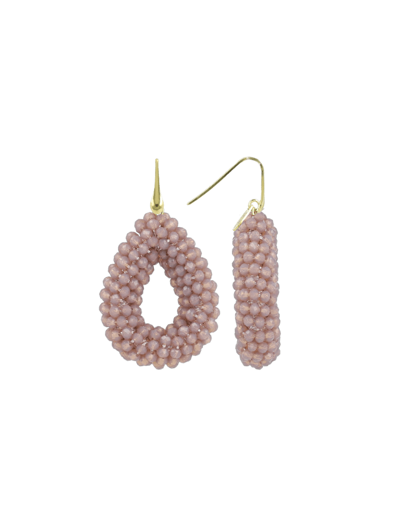 LOTT.gioielli Ohrringe Berry Drop, dark lila, S, vergoldet