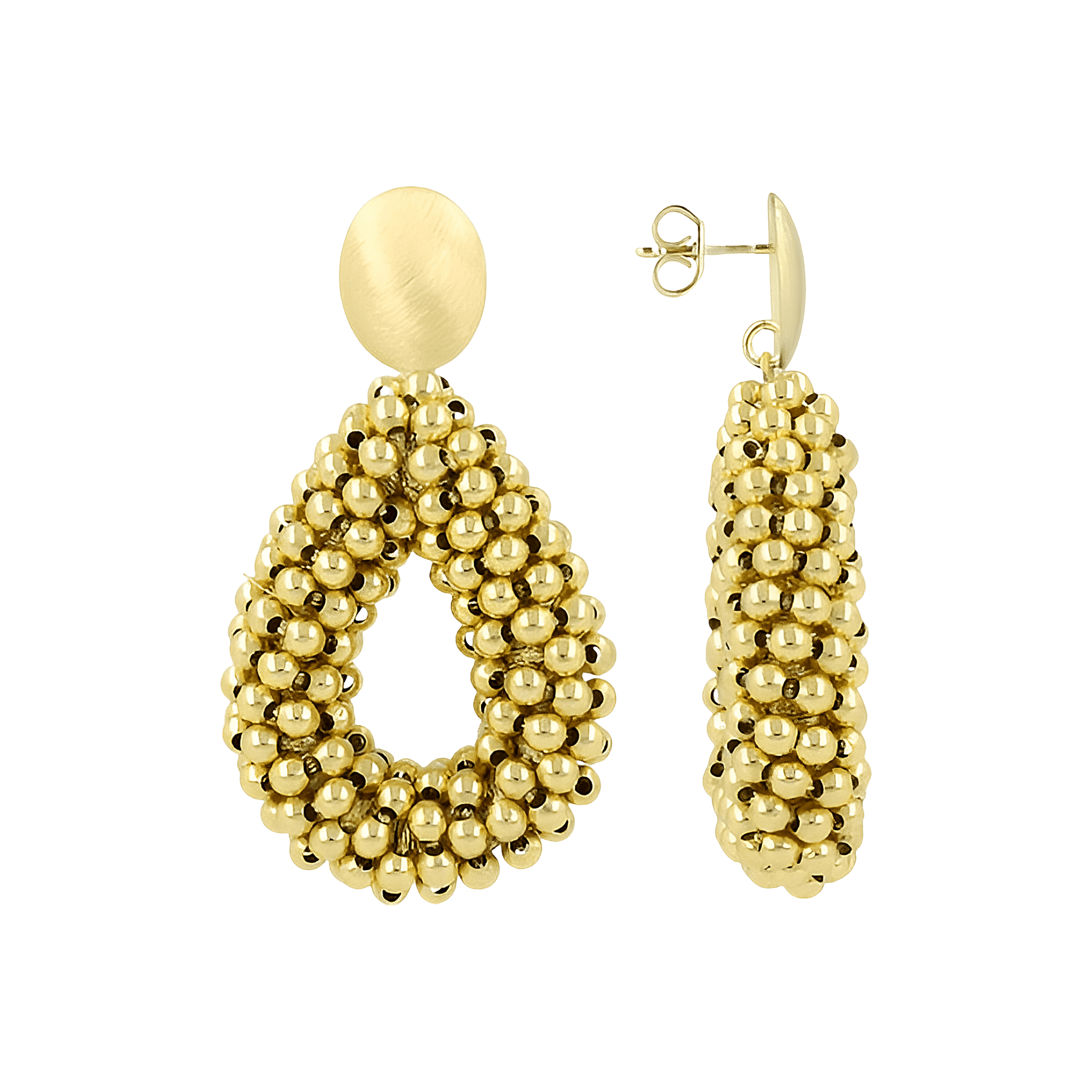 LOTT.gioielli Ohrringe Berry Drop, gold, S, vergoldet