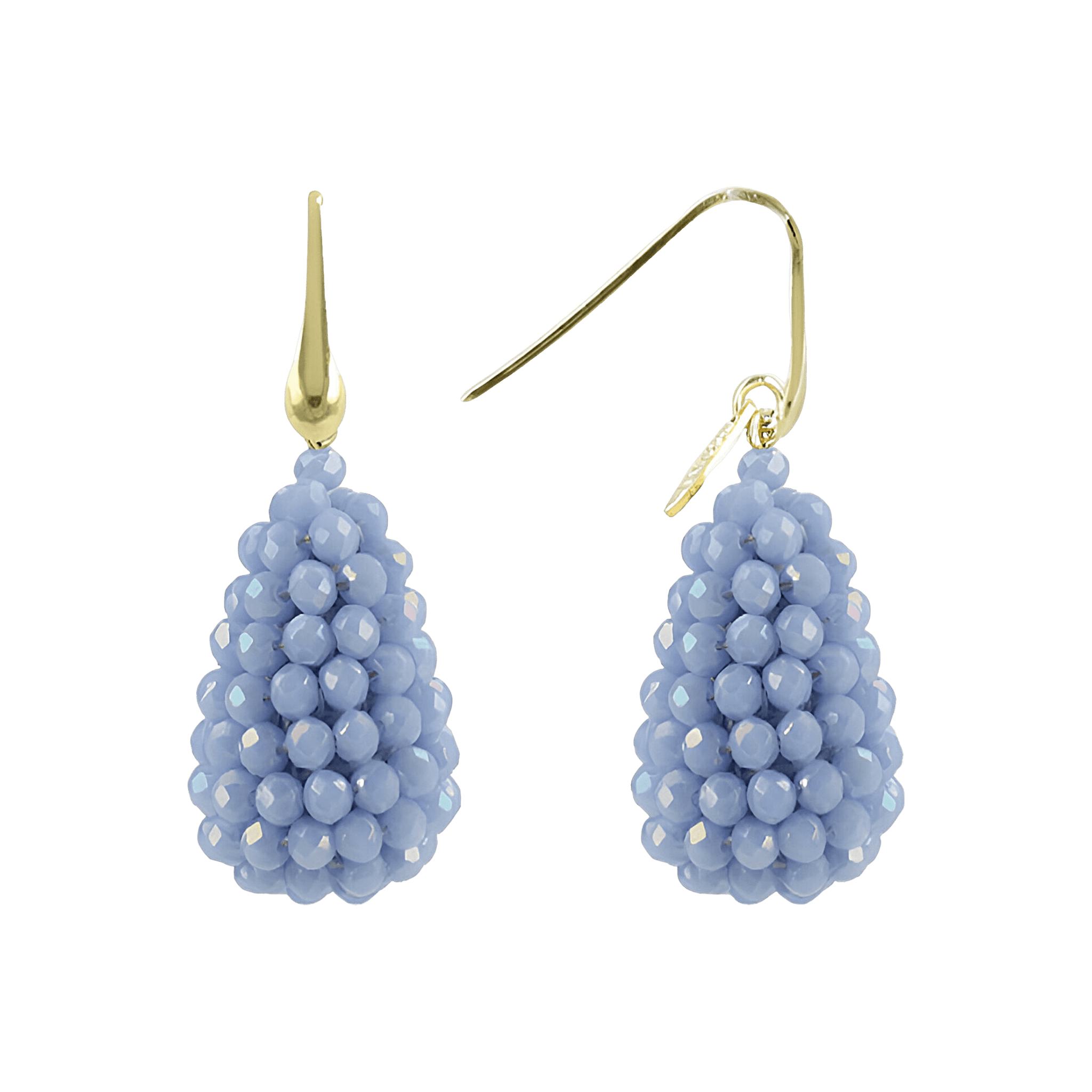 LOTT.gioielli Ohrringe Cone S, azure, vergoldet