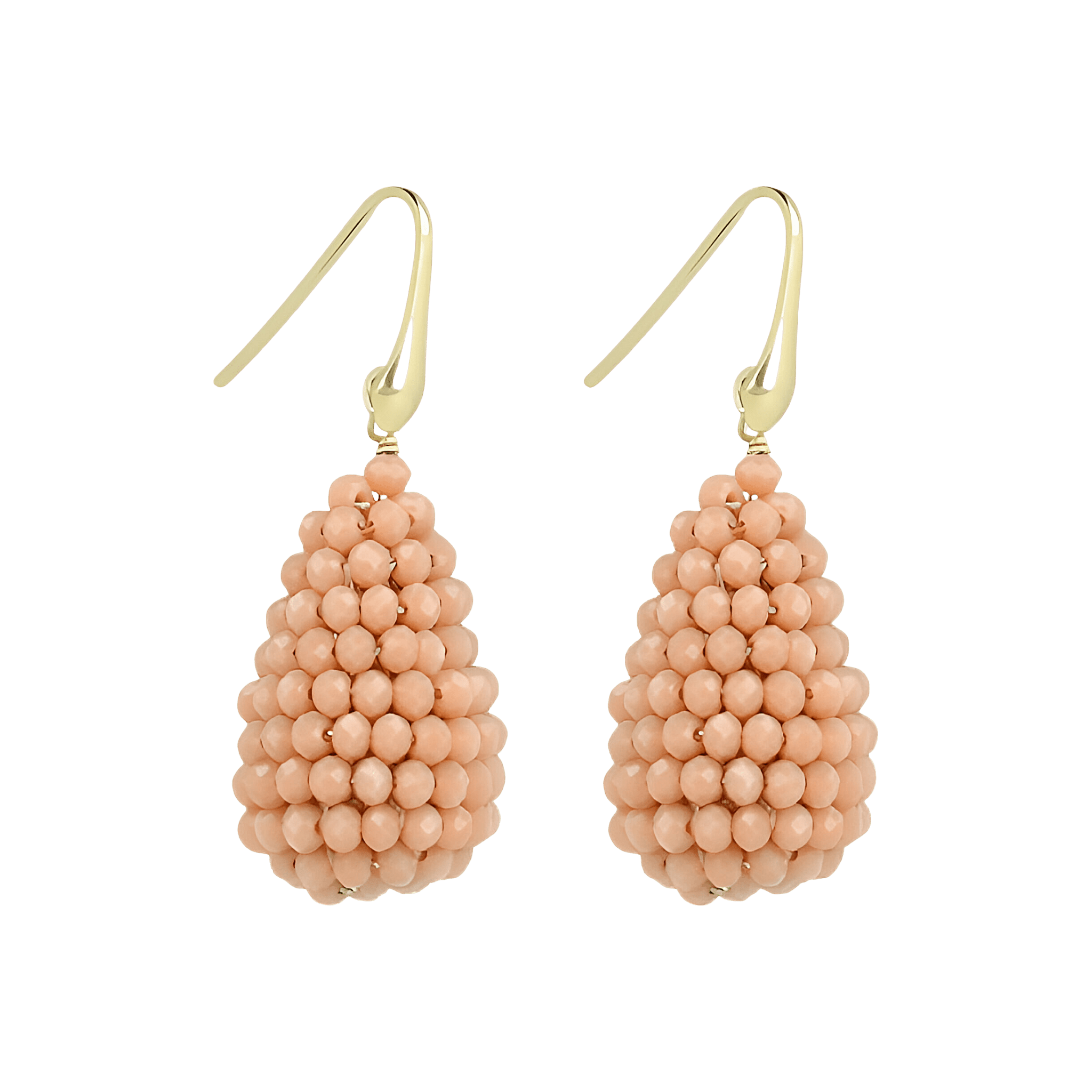 LOTT.gioielli Ohrringe Cone S, coral, vergoldet