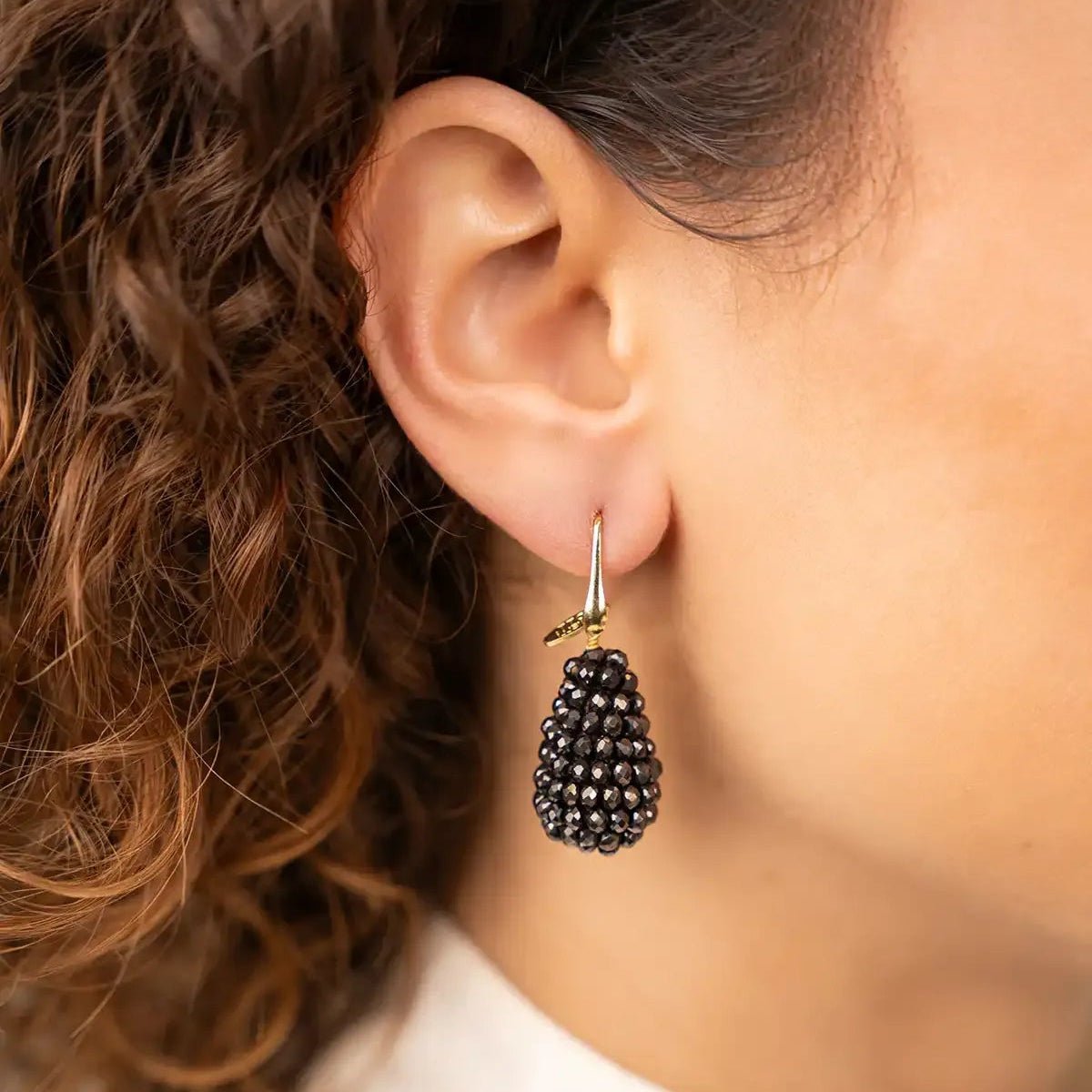 LOTT.gioielli Ohrringe Cone S, nutshell, vergoldet