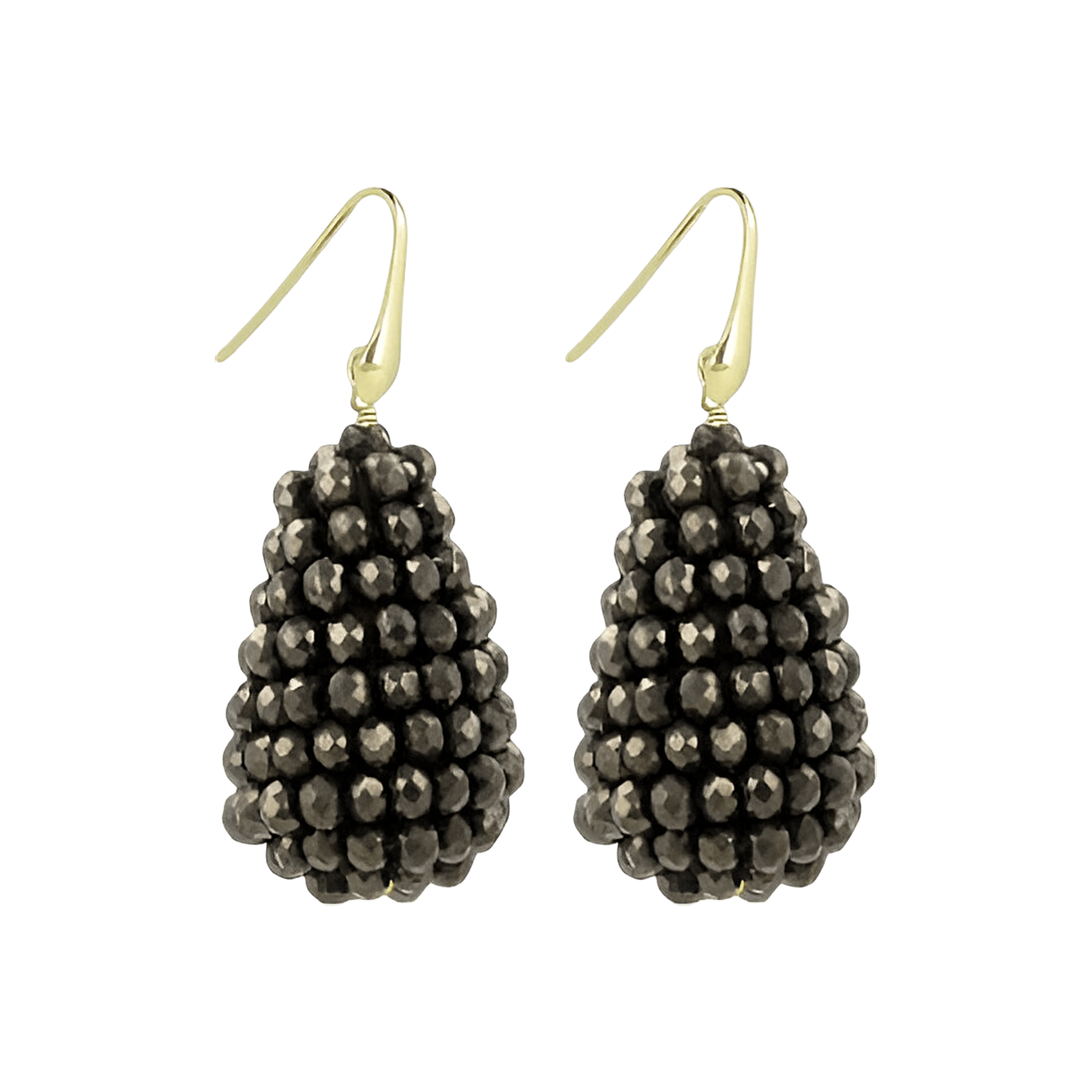 LOTT.gioielli Ohrringe Cone S, nutshell, vergoldet