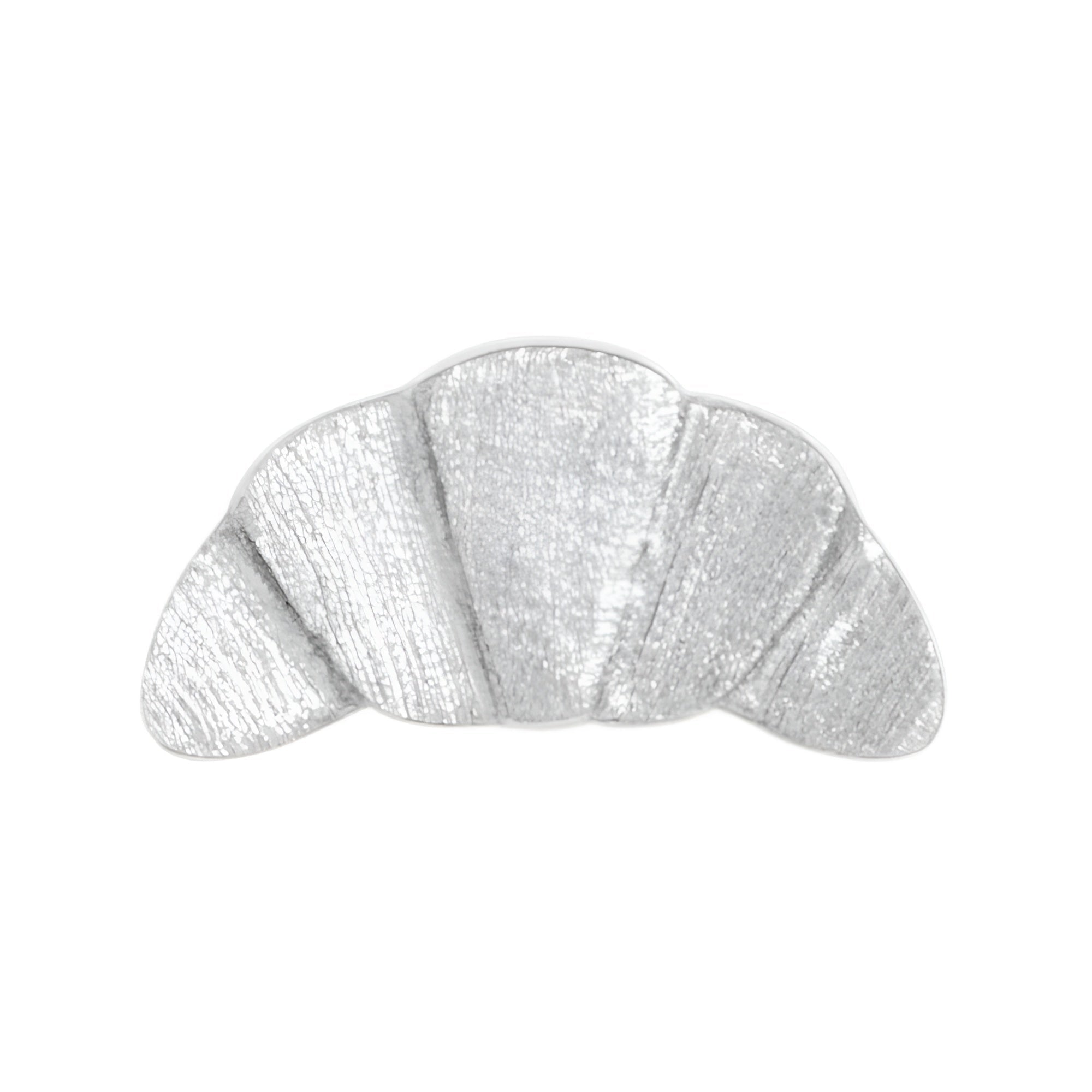 Lulu Copenhagen Ohrstecker Croissant, versilbert