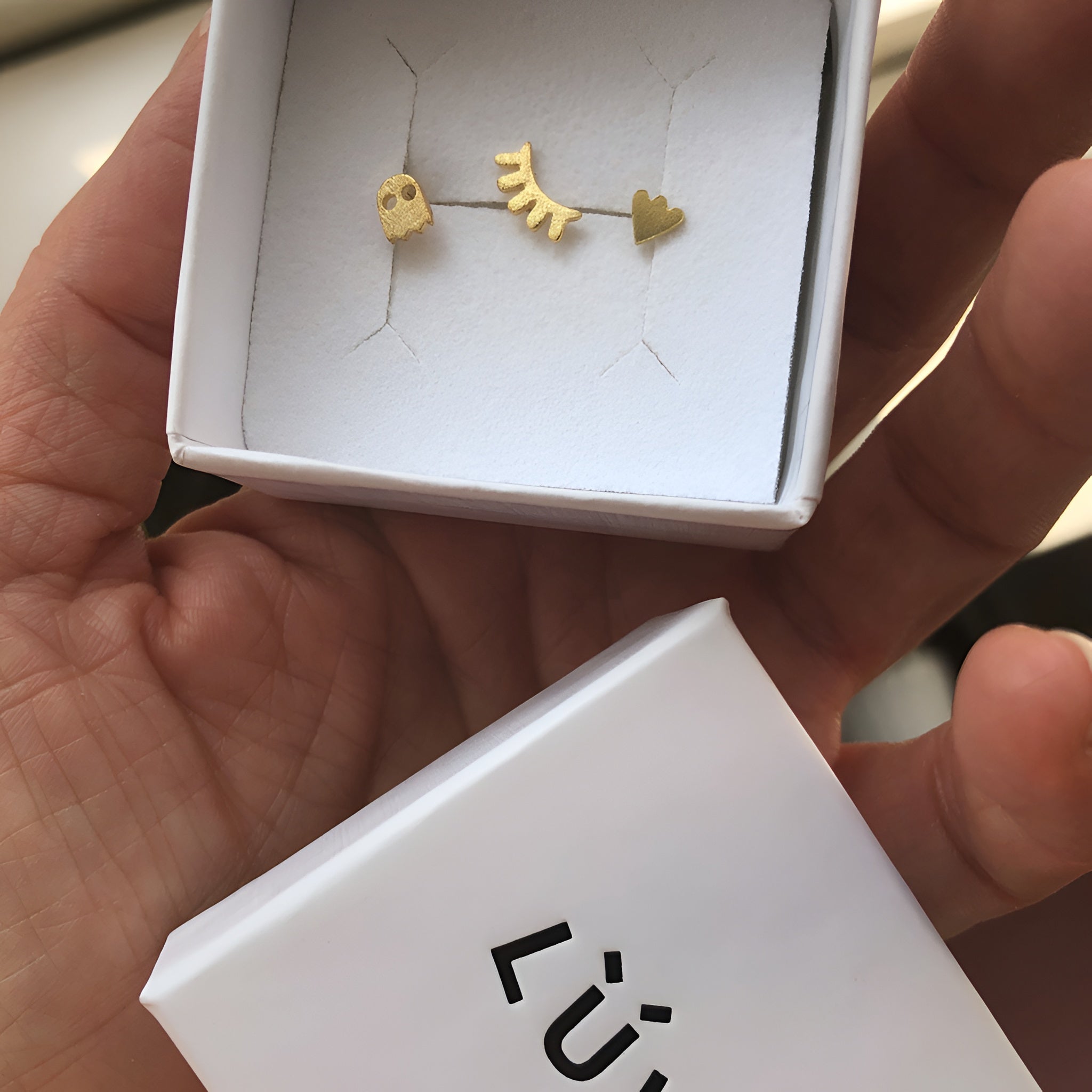 Lulu Copenhagen Ohrstecker Uhuu, vergoldet