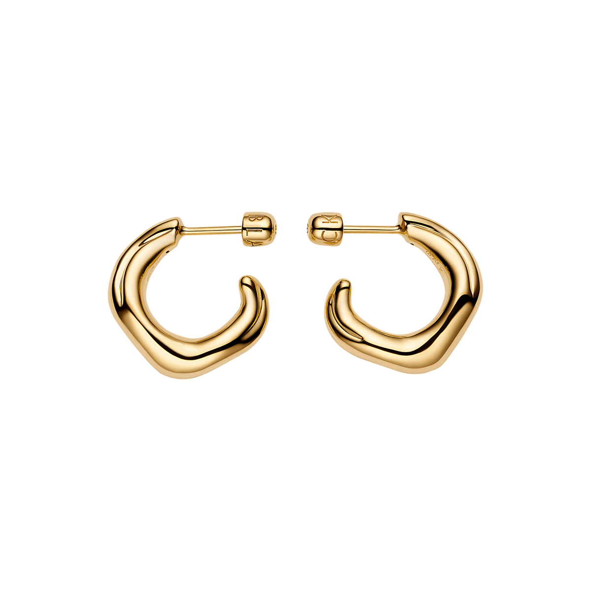 Maria Black Creolen Anil Hoop, S, vergoldet