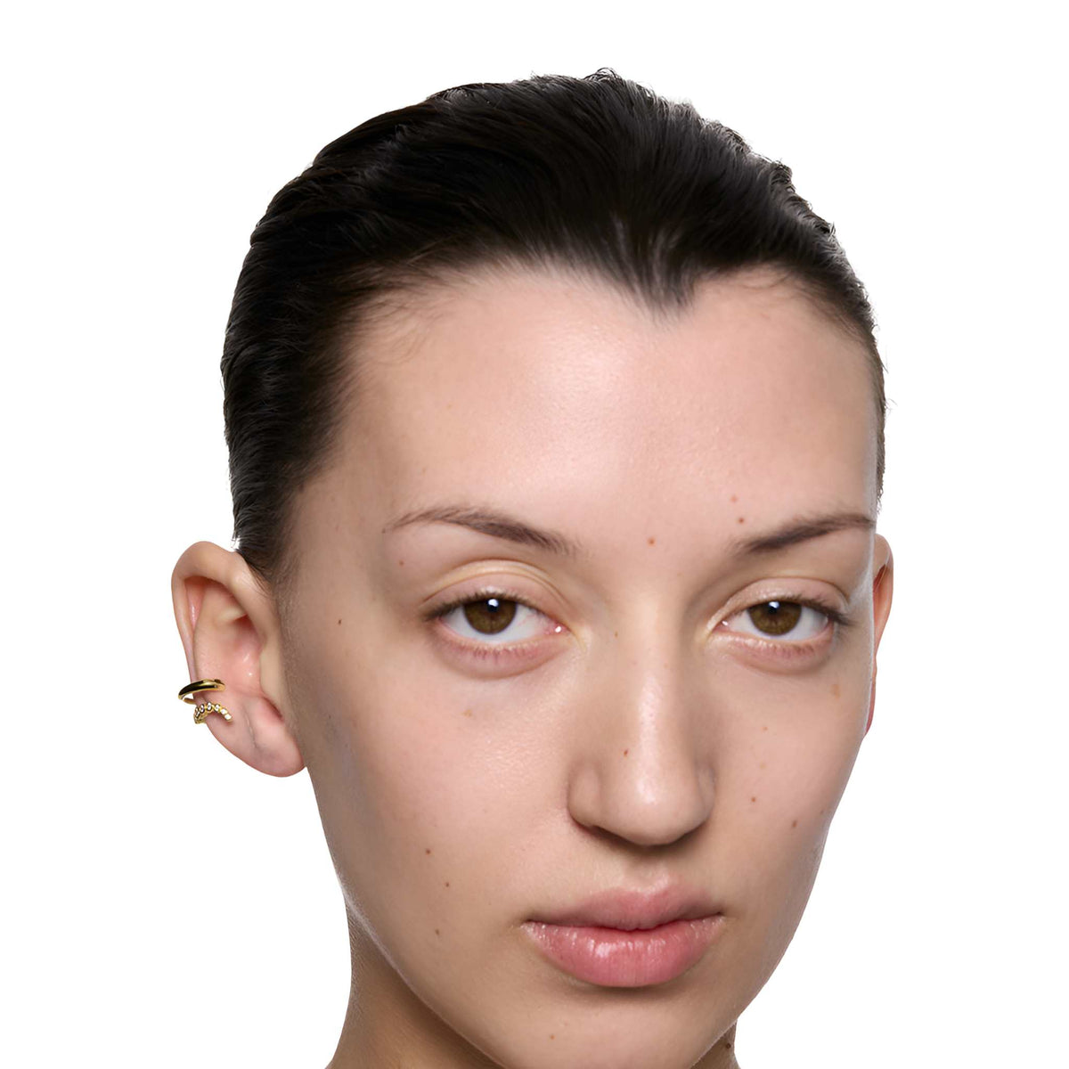Maria Black Earcuff Arc, vergoldet