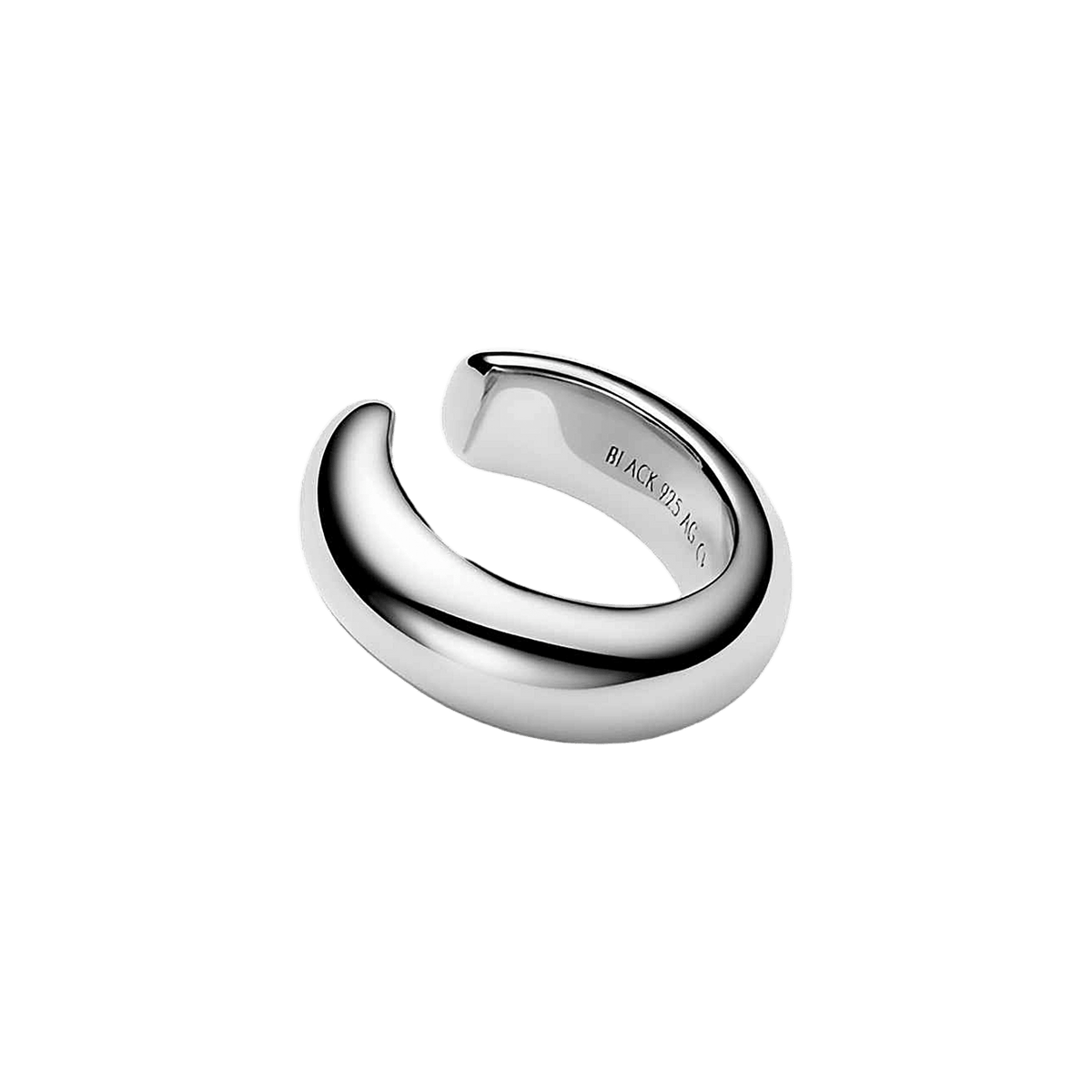 Maria Black Earcuff Omotesando Chunk, Silber
