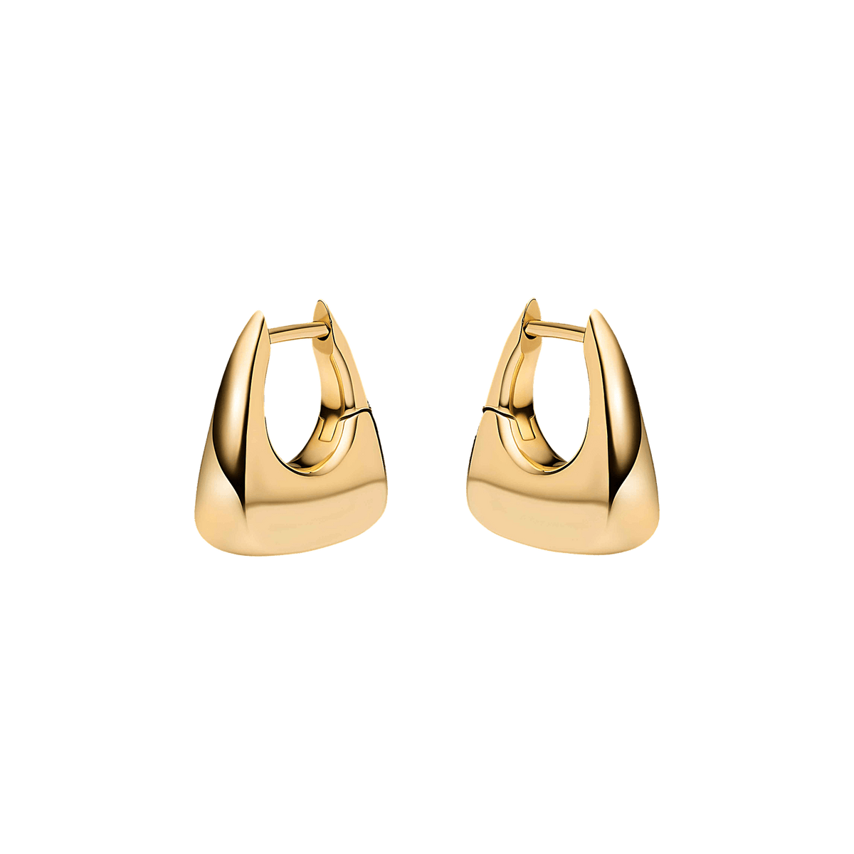 Maria Black Huggie Tote, vergoldet