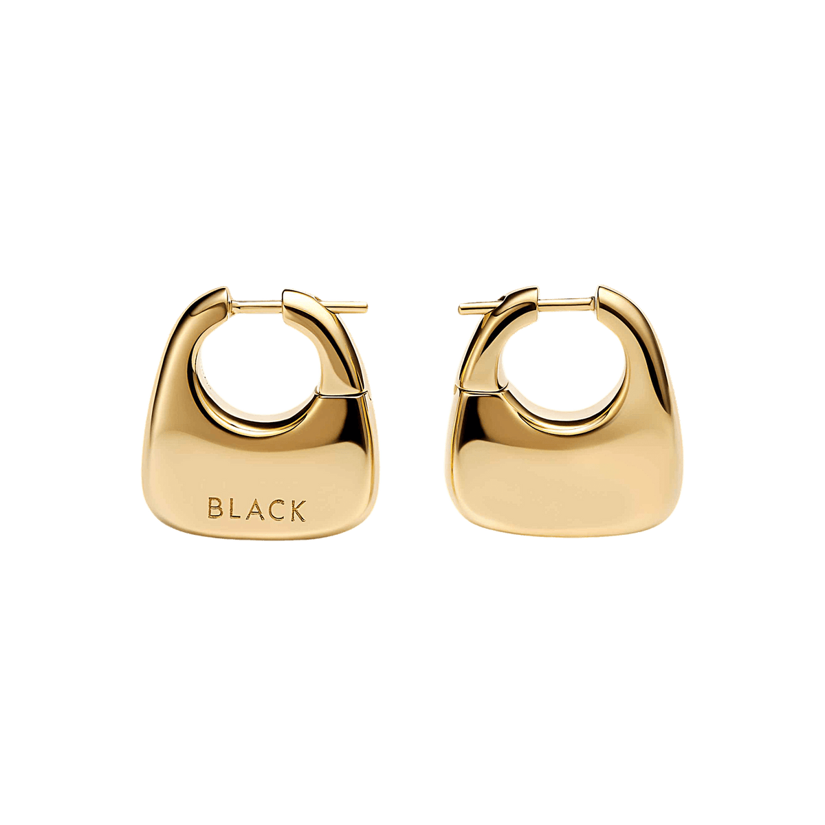Maria Black Ohrringe Tote, M, vergoldet